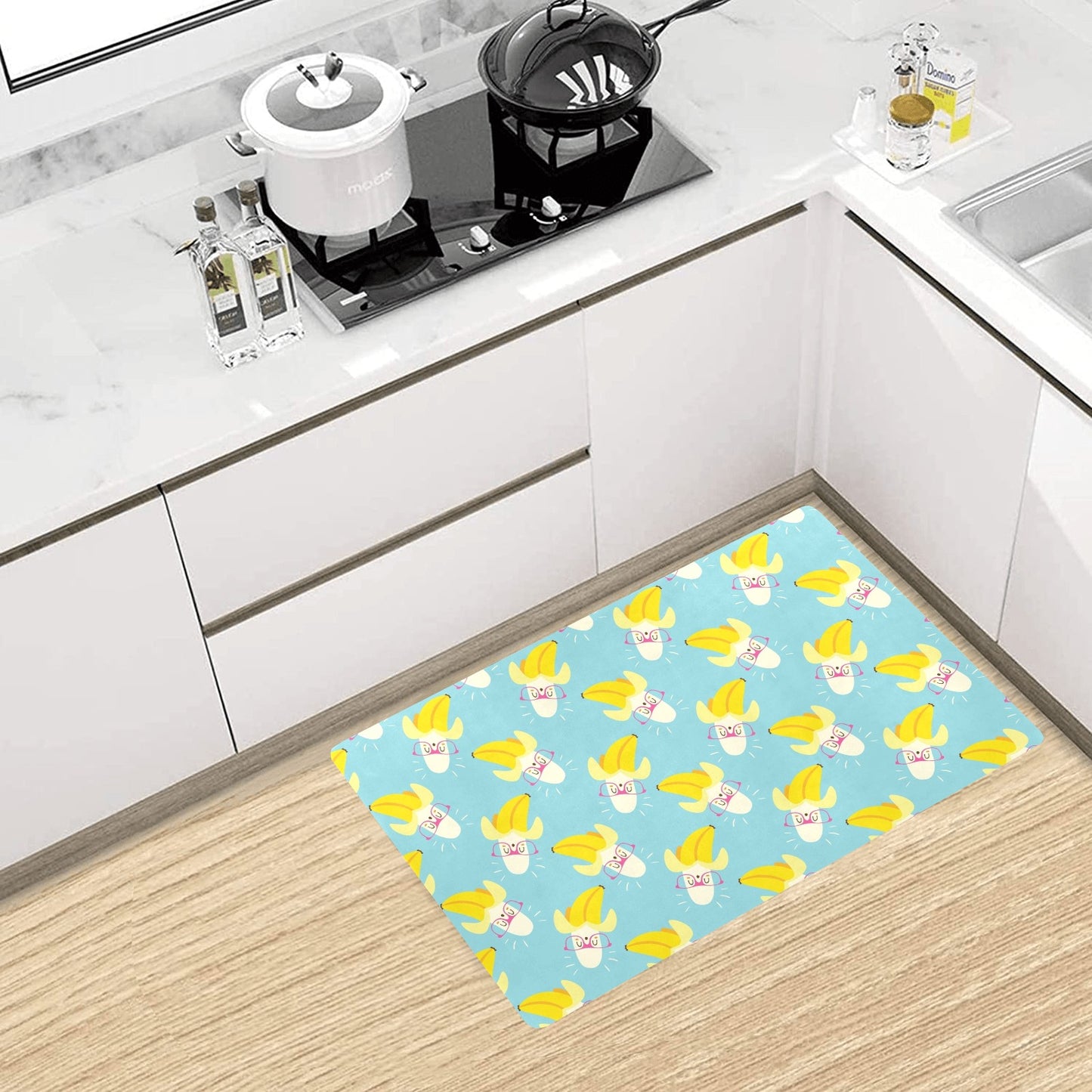Banana Pattern Print Design BA07 Kitchen Mat
