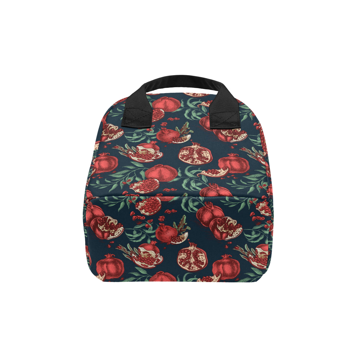Pomegranate Pattern Print Design PG04 Insulated Lunch Bag
