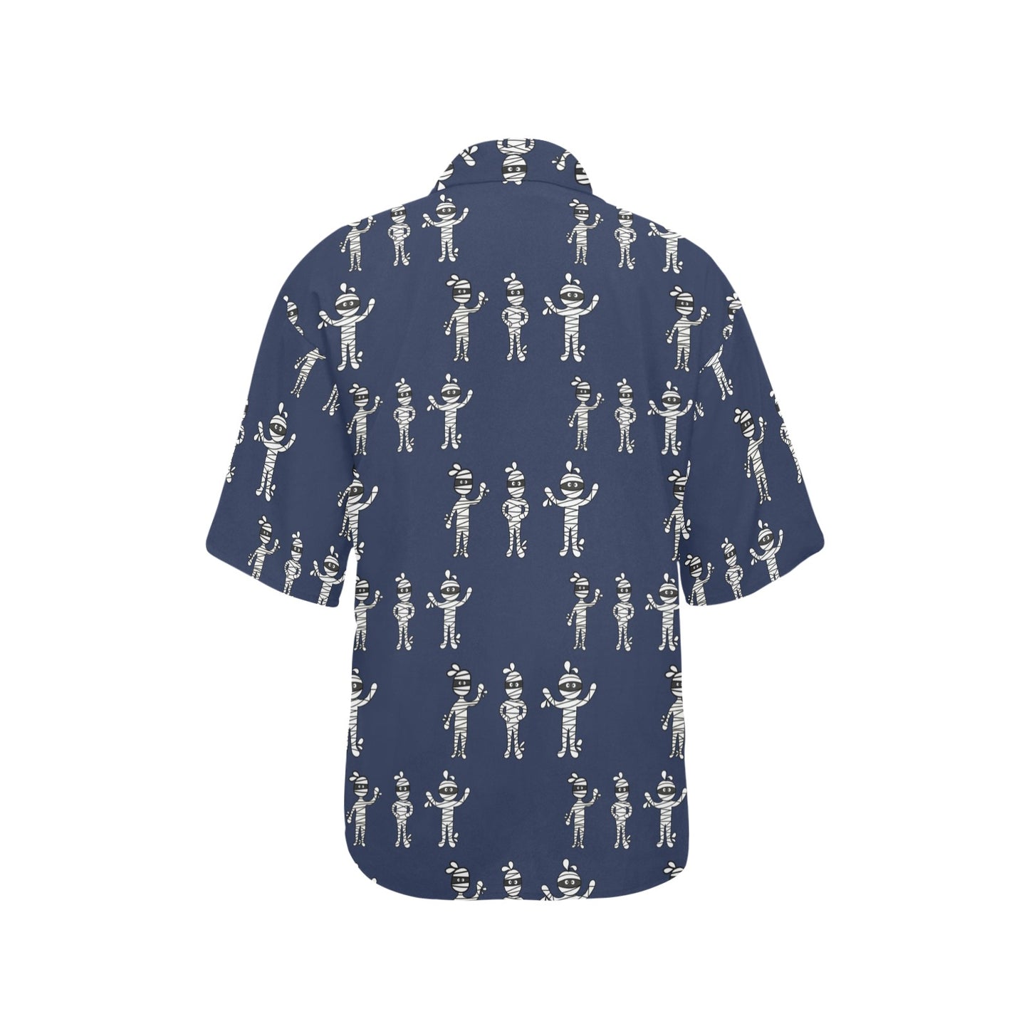 Mummy Print Design LKS306 Women's Hawaiian Shirt