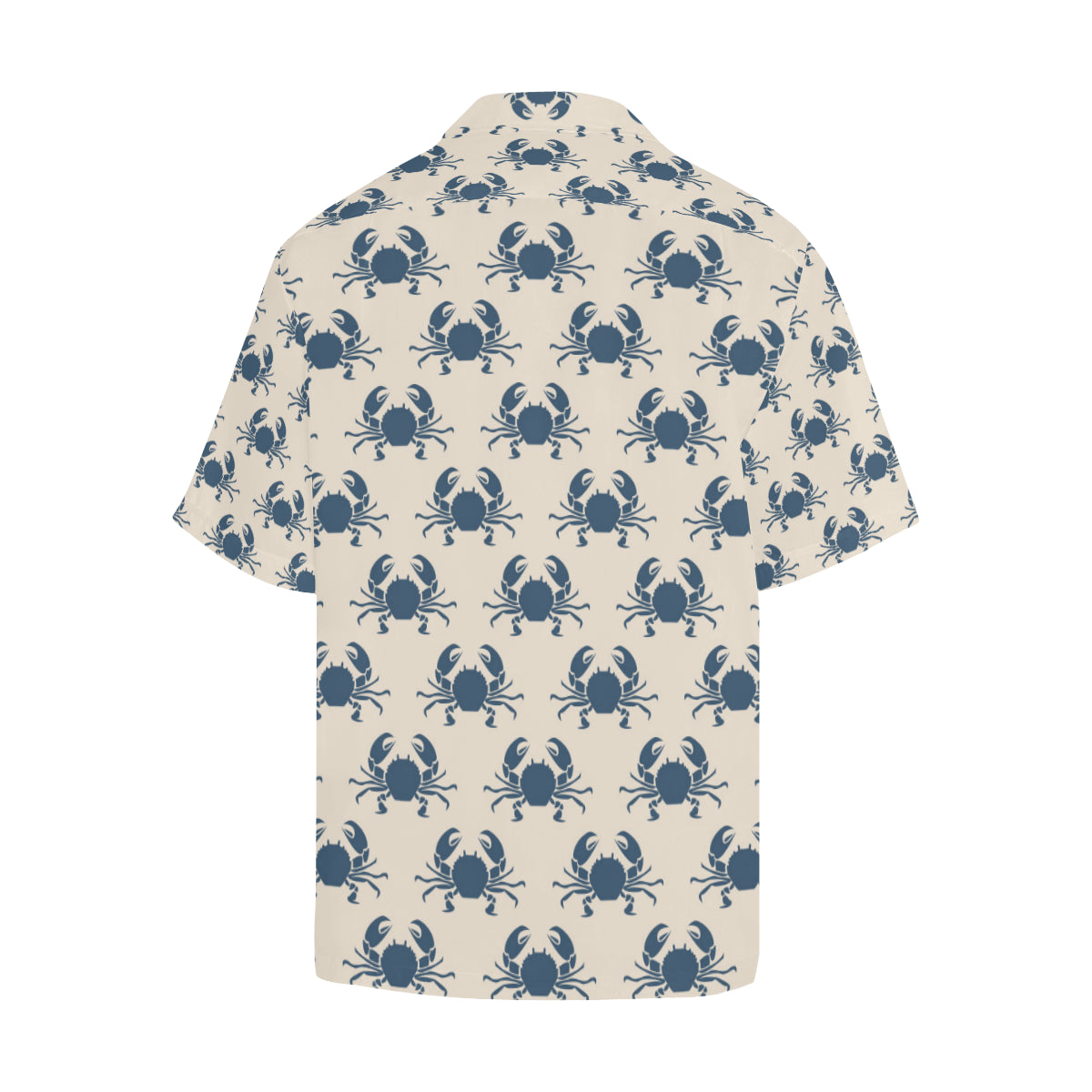 Crab Pattern Print Design 02 Men's Hawaiian Shirt