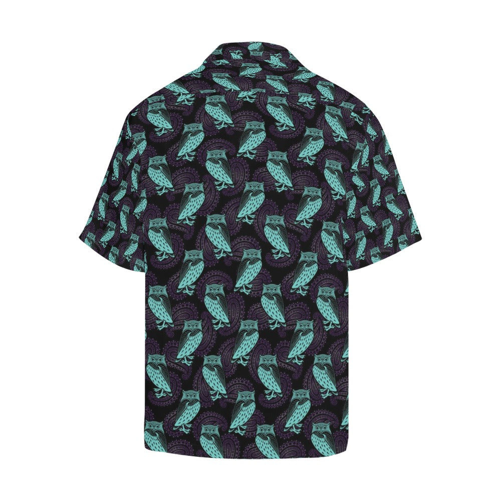 Tribal Pattern Print Design LKS3010 Men's Hawaiian Shirt