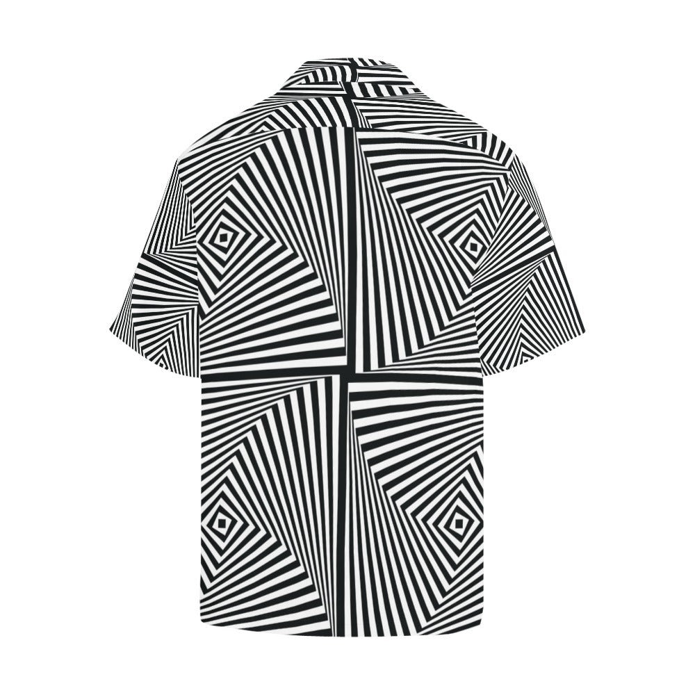 Vortex Print Design LKS302 Men's Hawaiian Shirt