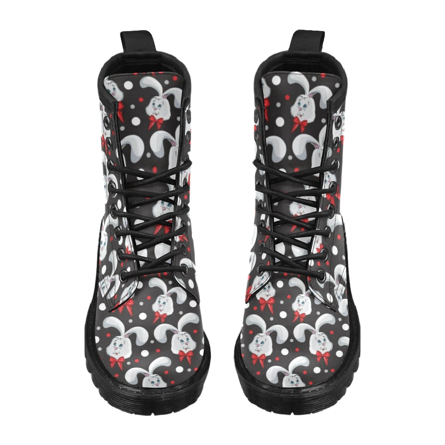 Rabbit Pattern Print Design RB012 Women's Boots