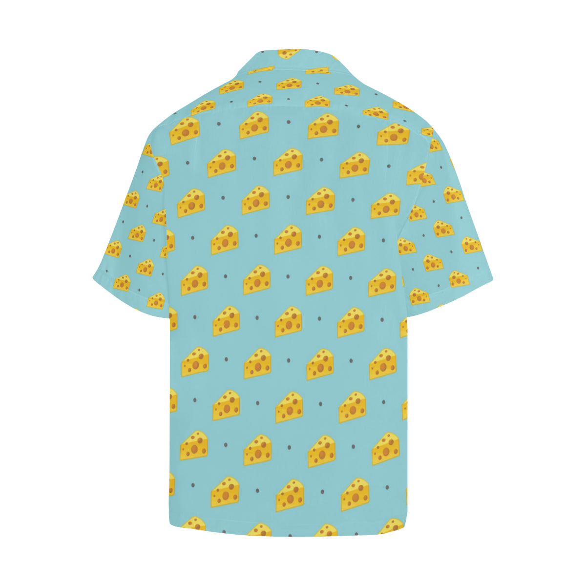 Cheese Pattern Print Design 02 Men's Hawaiian Shirt