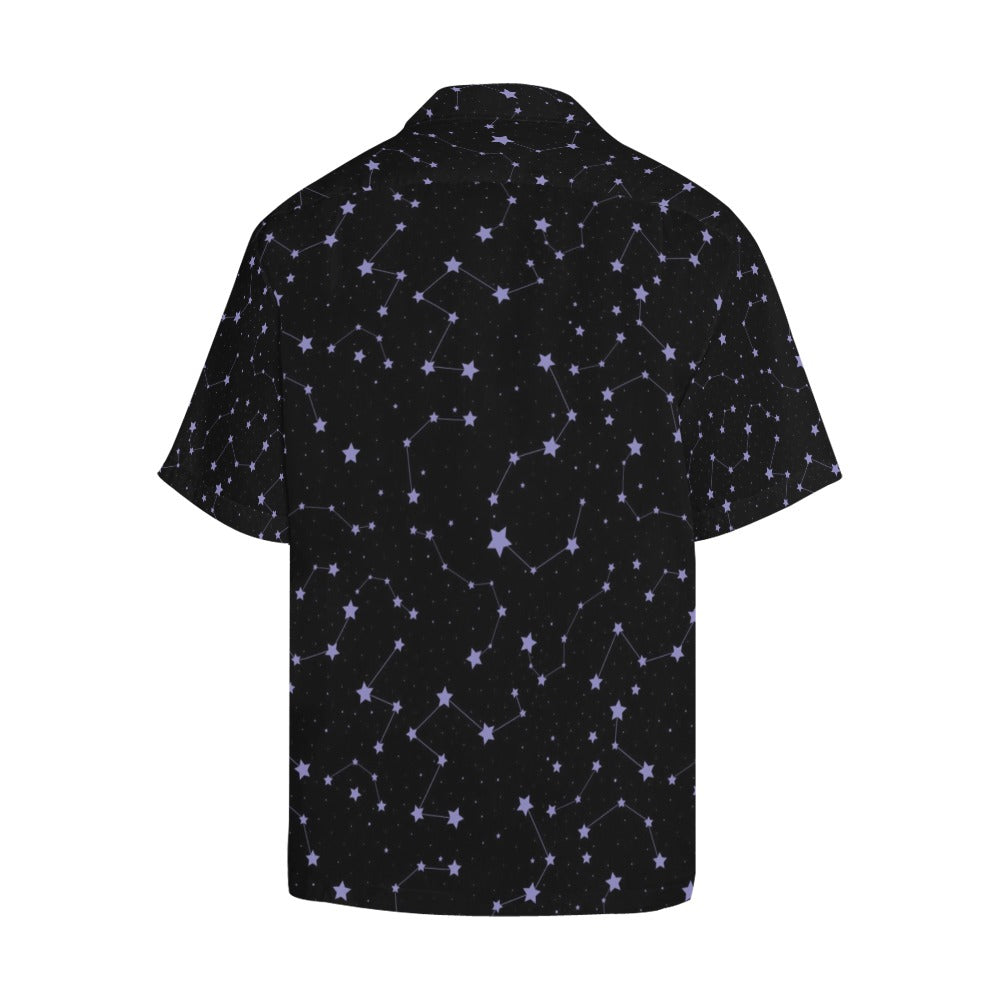 Star Print Design LKS303 Men's Hawaiian Shirt