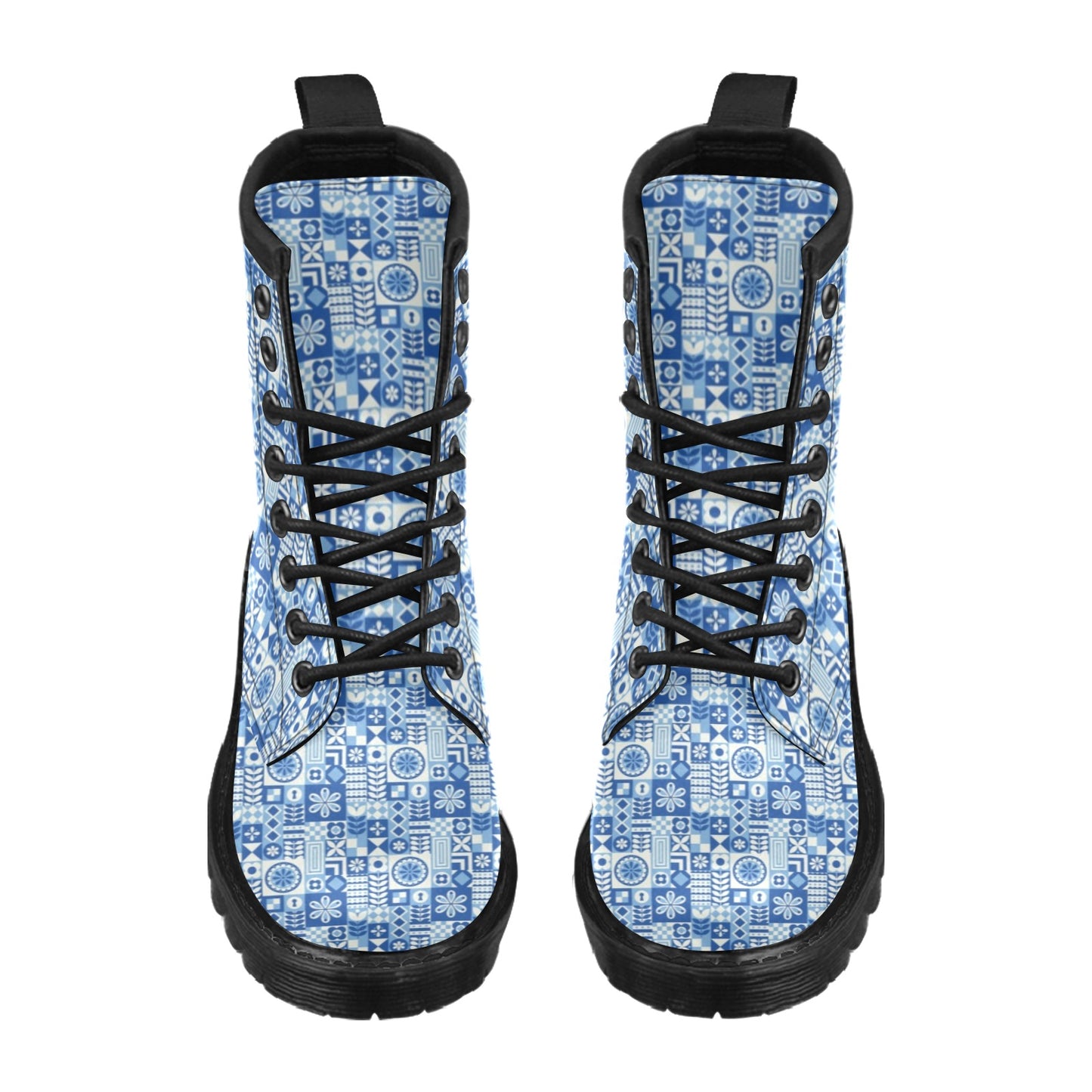 Swedish Print Pattern Women's Boots