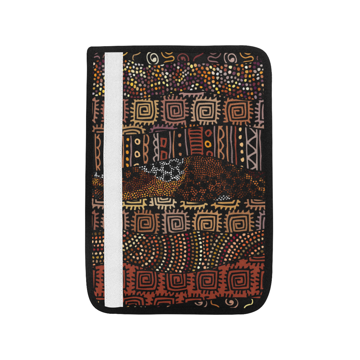 African Pattern Print Design 07 Car Seat Belt Cover