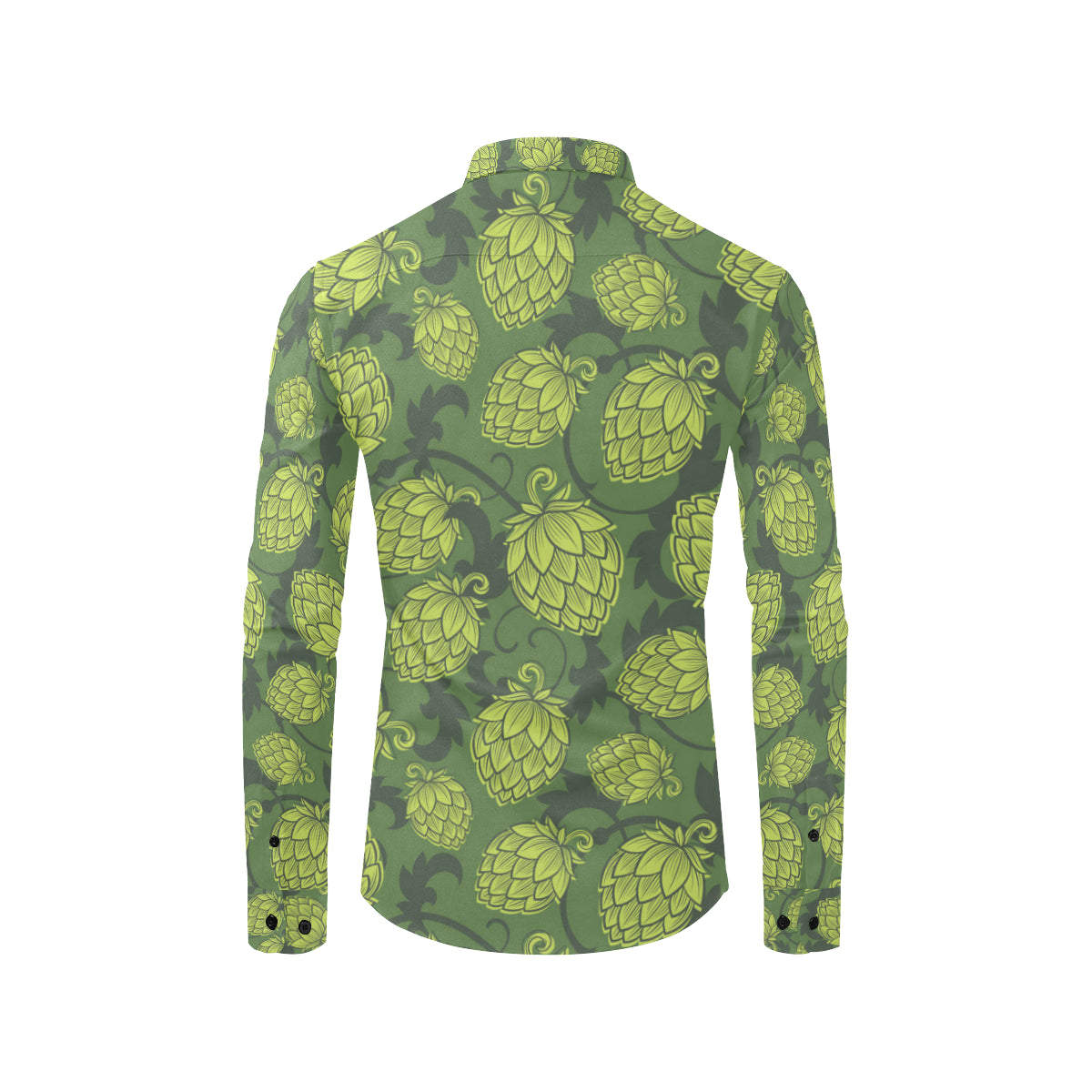 Hope Pattern Print Design 02 Men's Long Sleeve Shirt