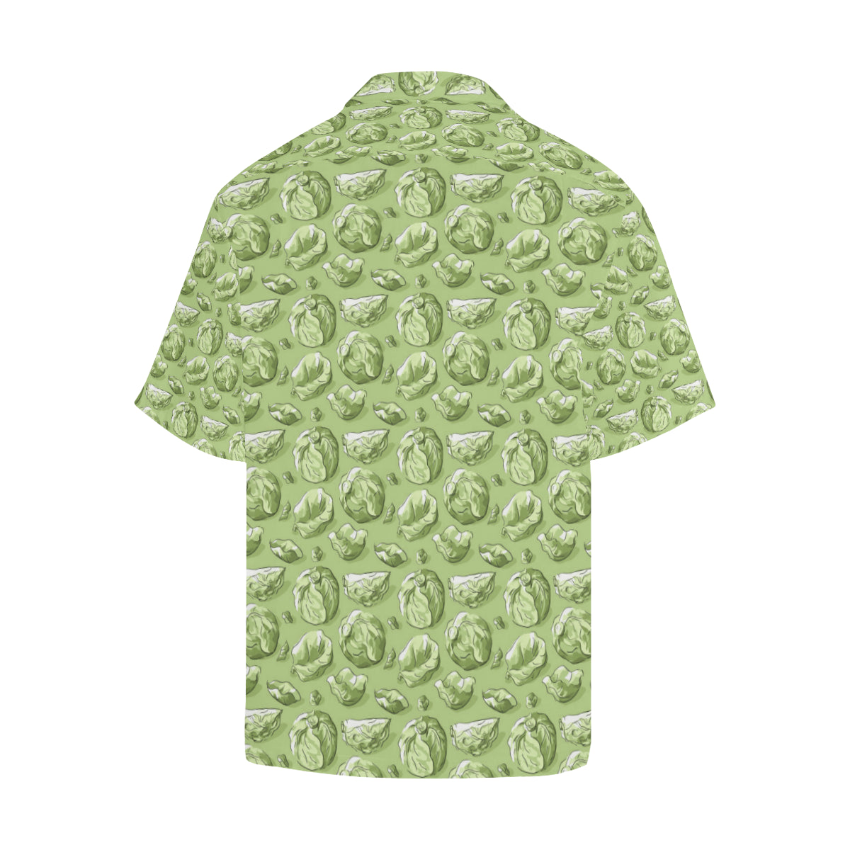 Brussels Sprouts Pattern Print Design 01 Men's Hawaiian Shirt