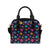 Angelfish Colorful Pattern Print Design 03 Shoulder Handbag