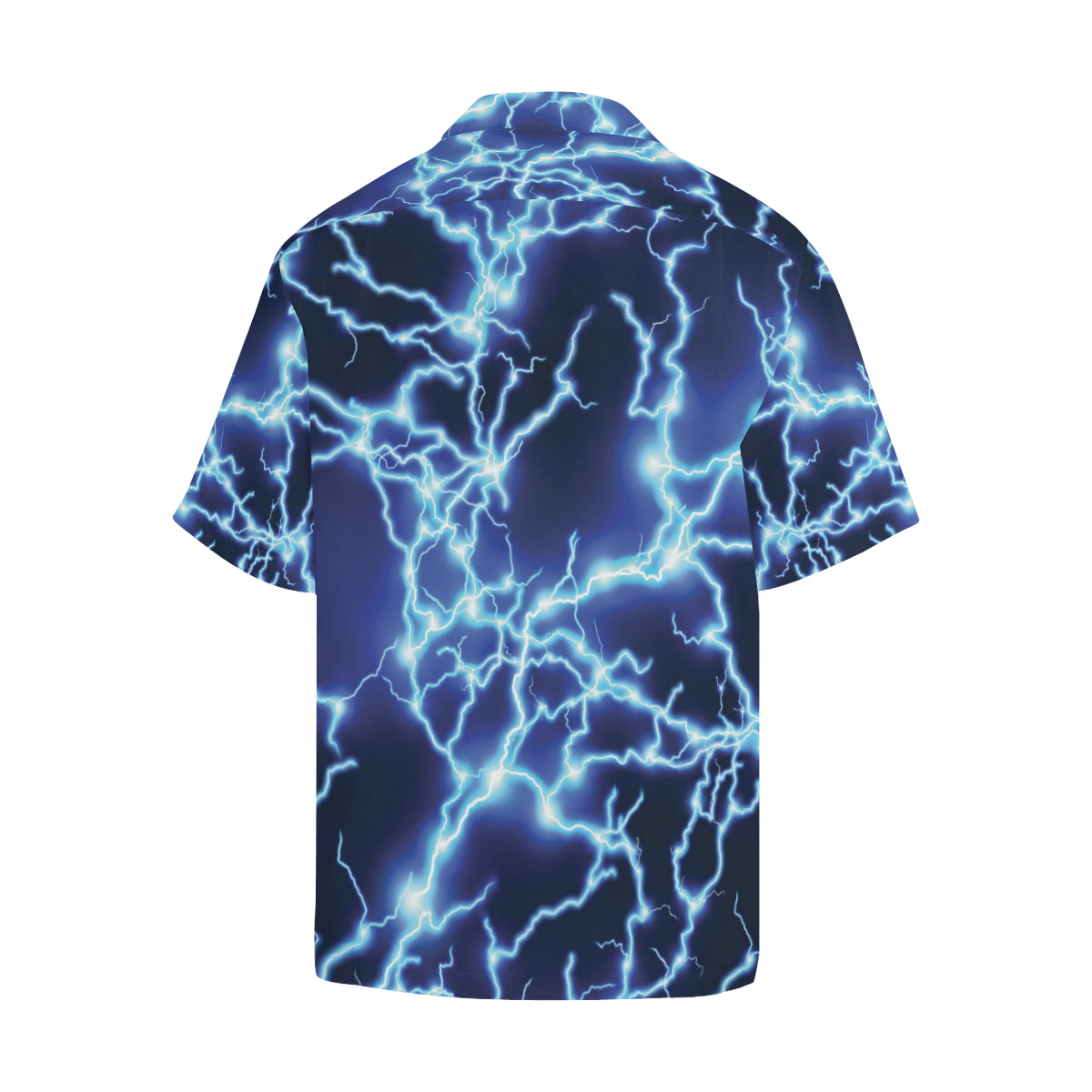 Lightning Thunder Pattern Print Design 04 Men's Hawaiian Shirt