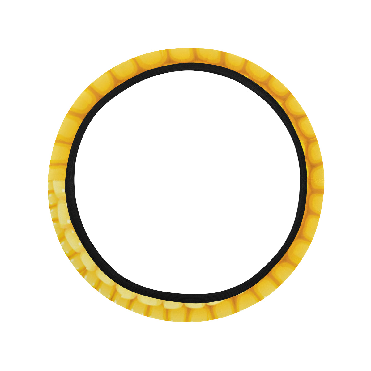 Agricultural Corn cob Pattern Steering Wheel Cover with Elastic Edge