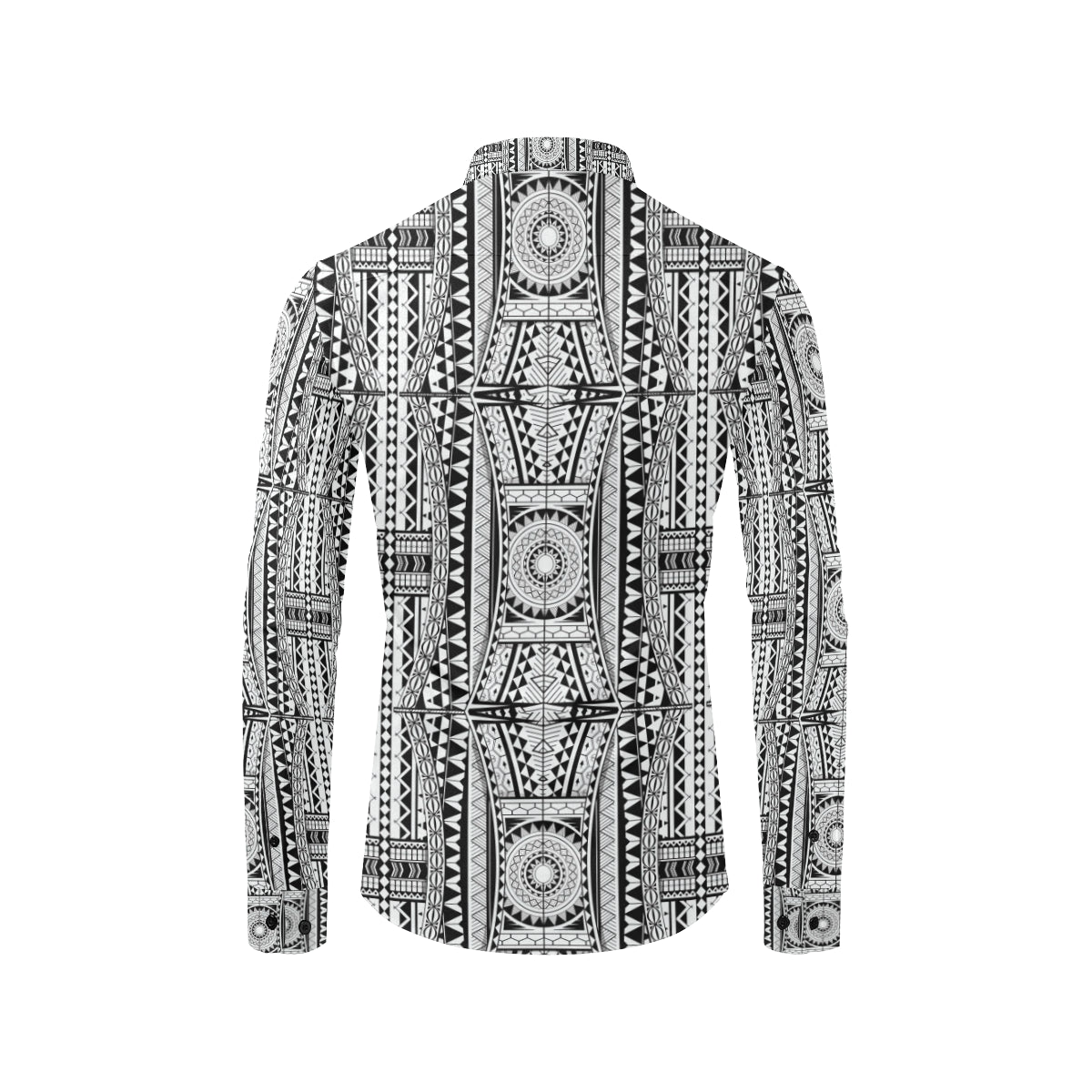 Polynesian Tattoo Design Men's Long Sleeve Shirt