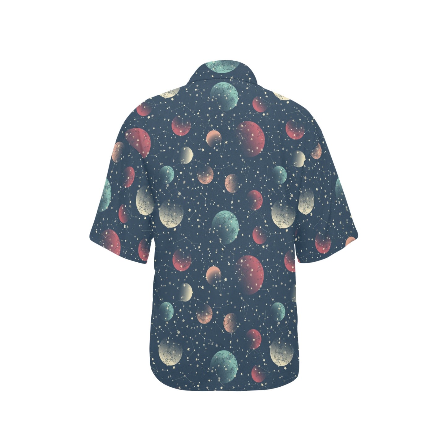 Cosmic Pattern Print Design 04 Women's Hawaiian Shirt