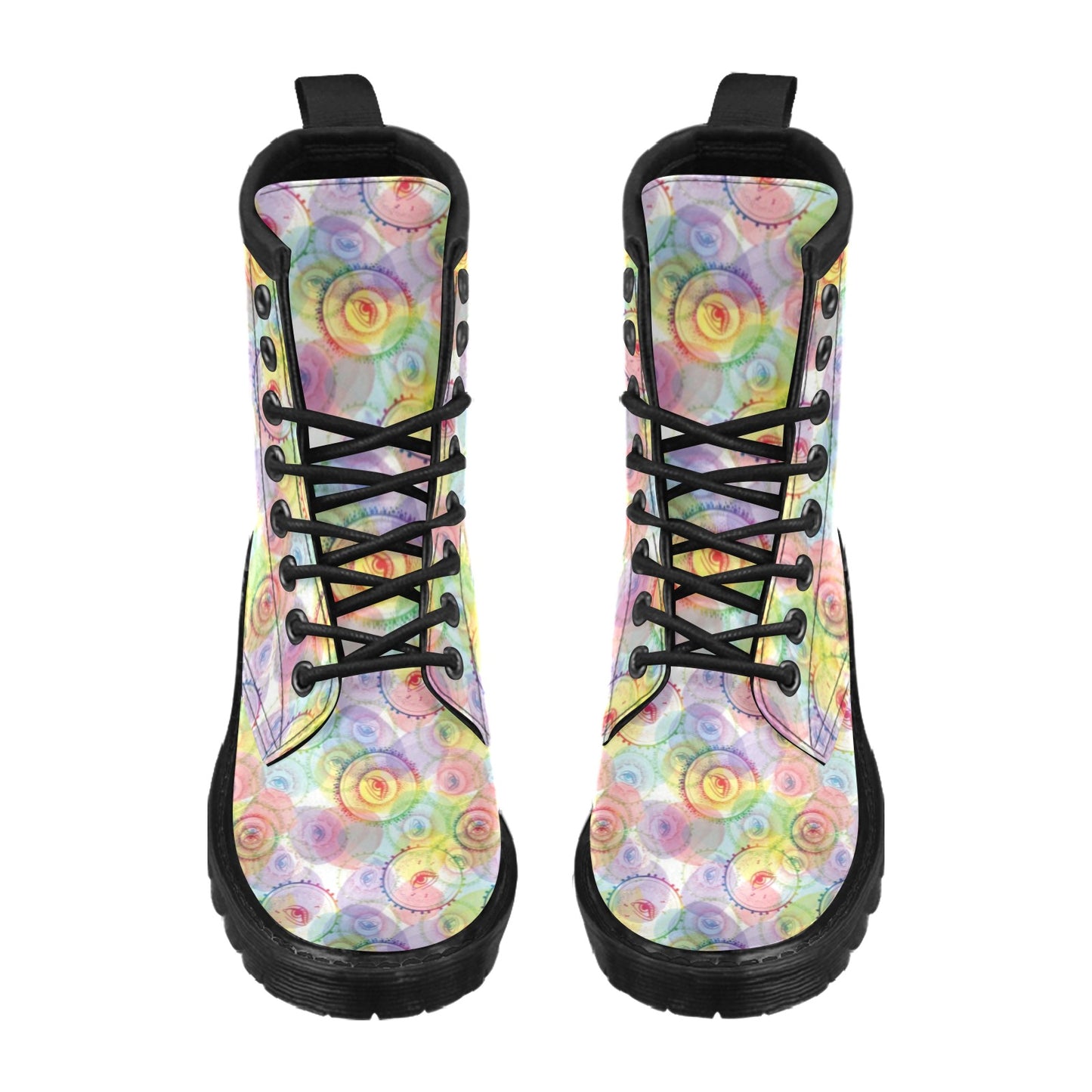Third Eye Print Design LKS303 Women's Boots