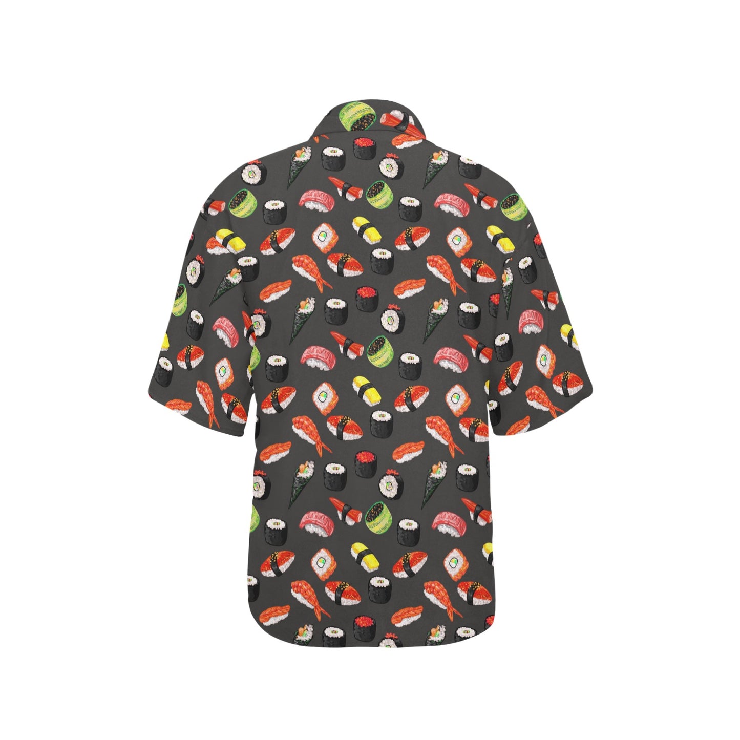 Sushi Design Print Women's Hawaiian Shirt