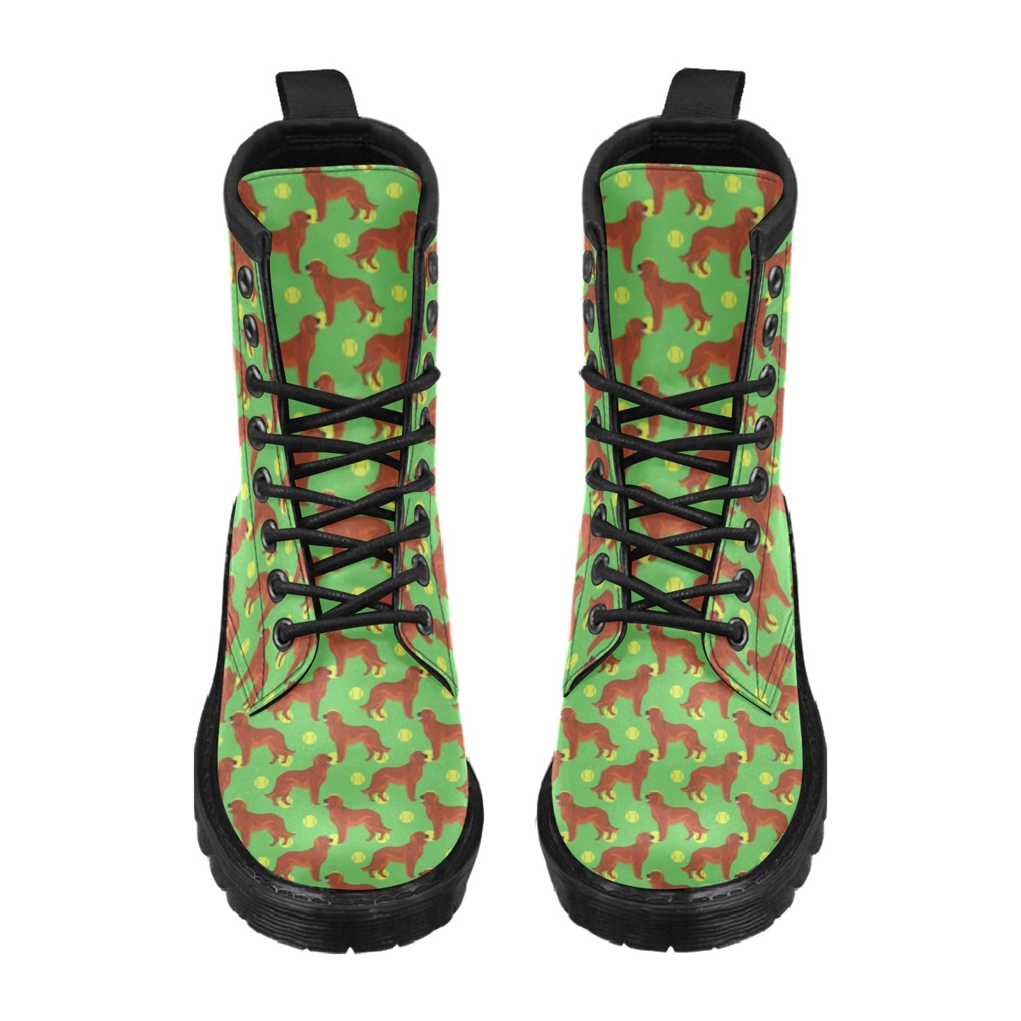 Setters Irish Print Design LKS302 Women's Boots