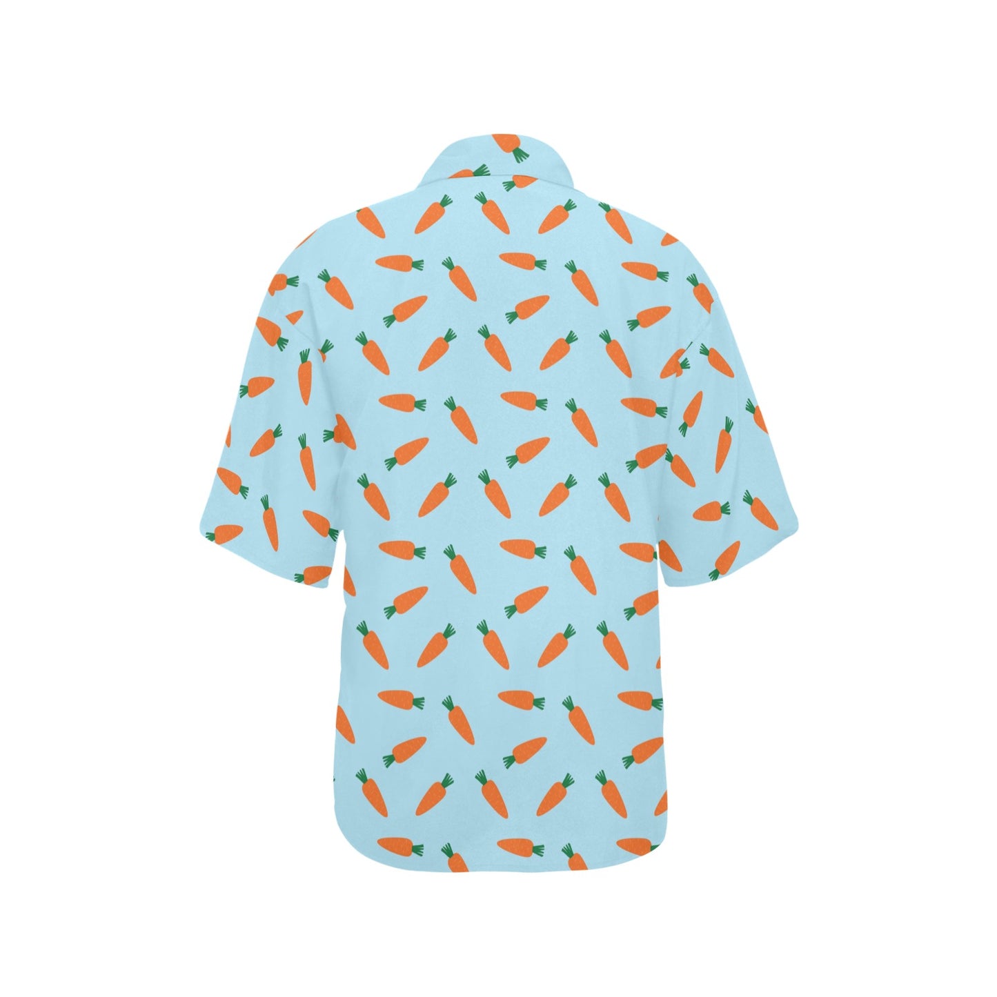 Carrot Pattern Print Design 03 Women's Hawaiian Shirt