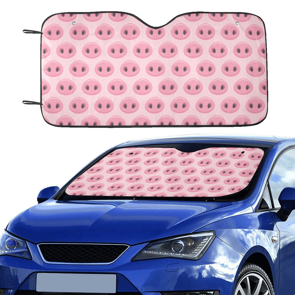 Pig Print Design LKS401 Car front Windshield Sun Shade