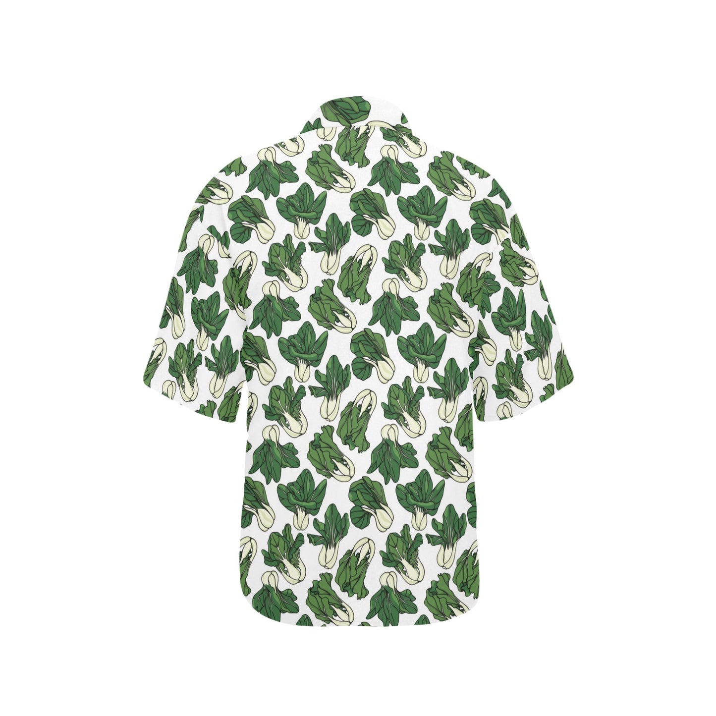 Bok Choy Pattern Print Design 02 Women's Hawaiian Shirt