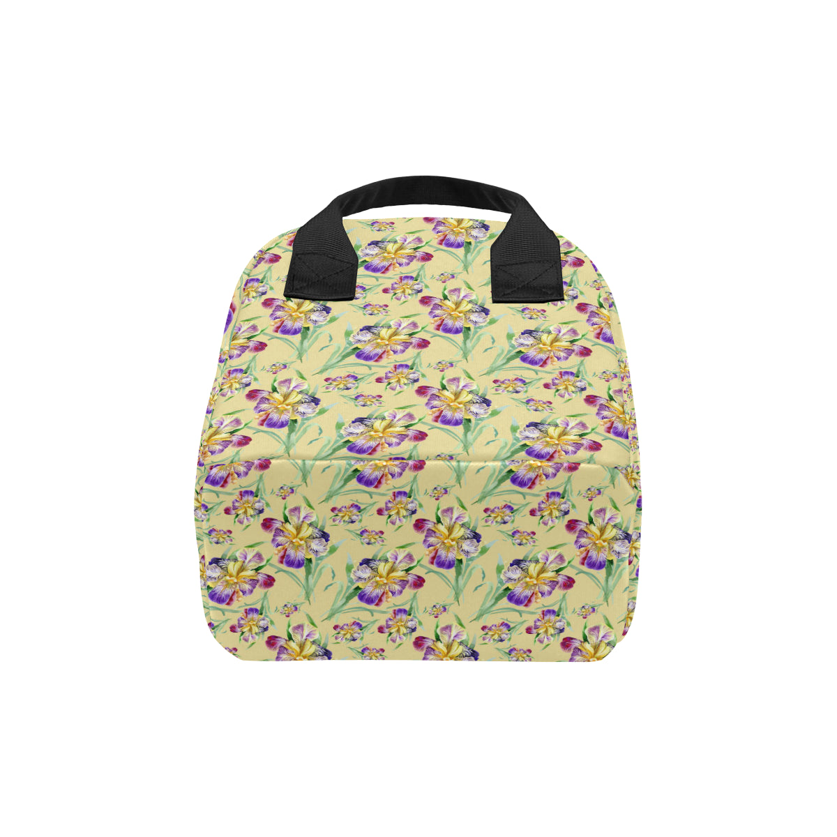 Iris Pattern Print Design IR06 Insulated Lunch Bag