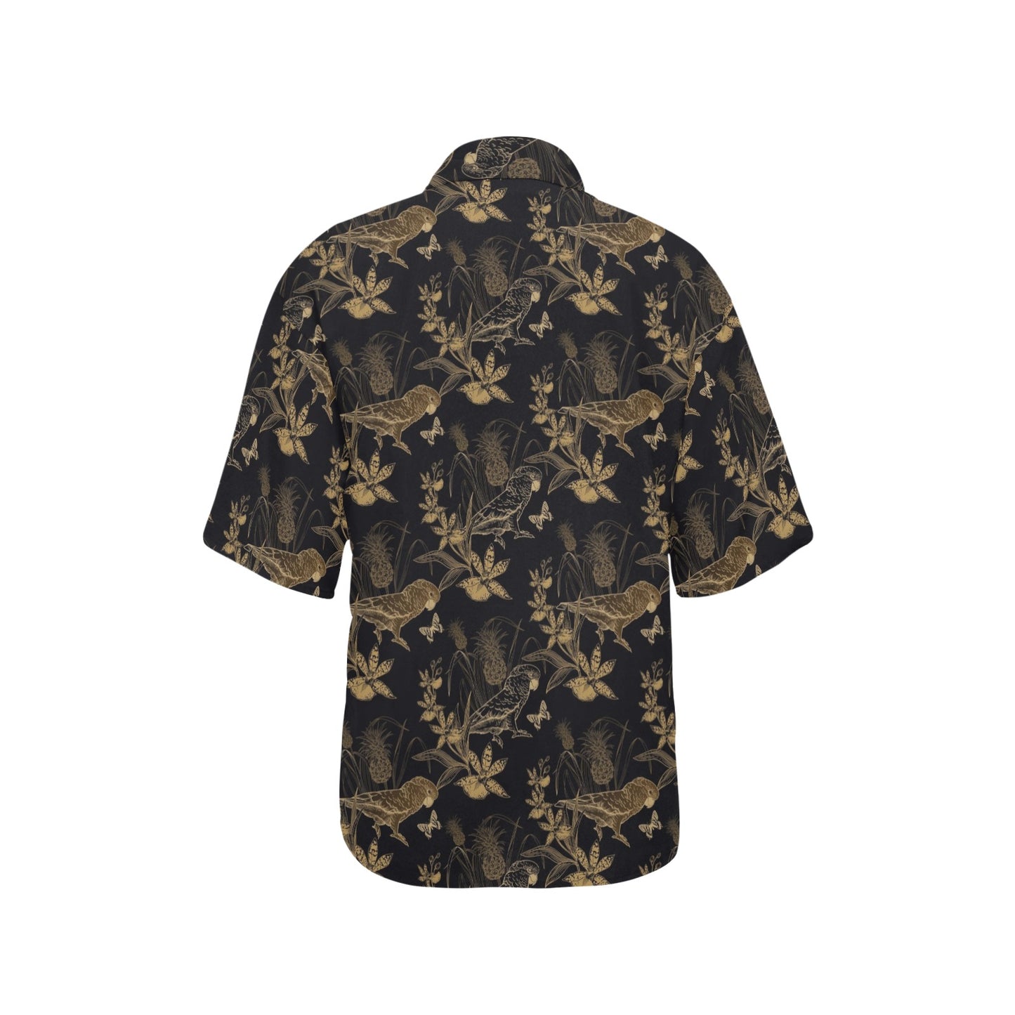 Parakeet Pattern Print Design A05 Women's Hawaiian Shirt