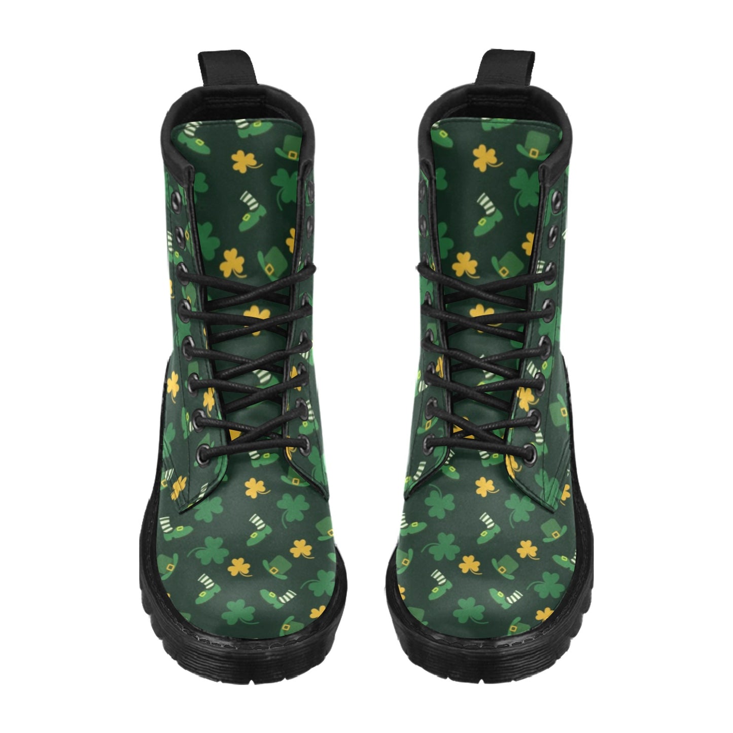 St Patricks Day Print Design LKS306 Women's Boots