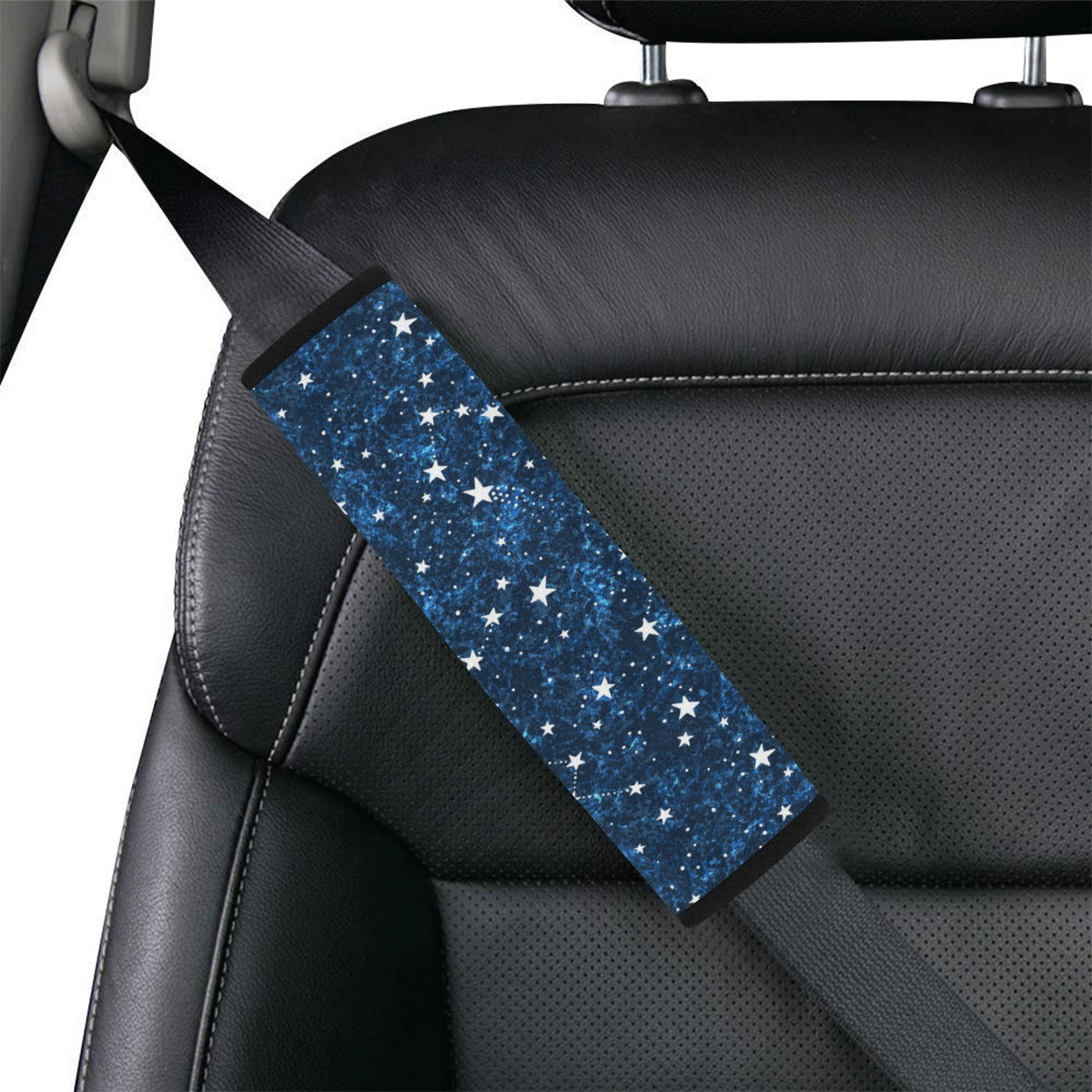 Cosmic Pattern Print Design 05 Car Seat Belt Cover