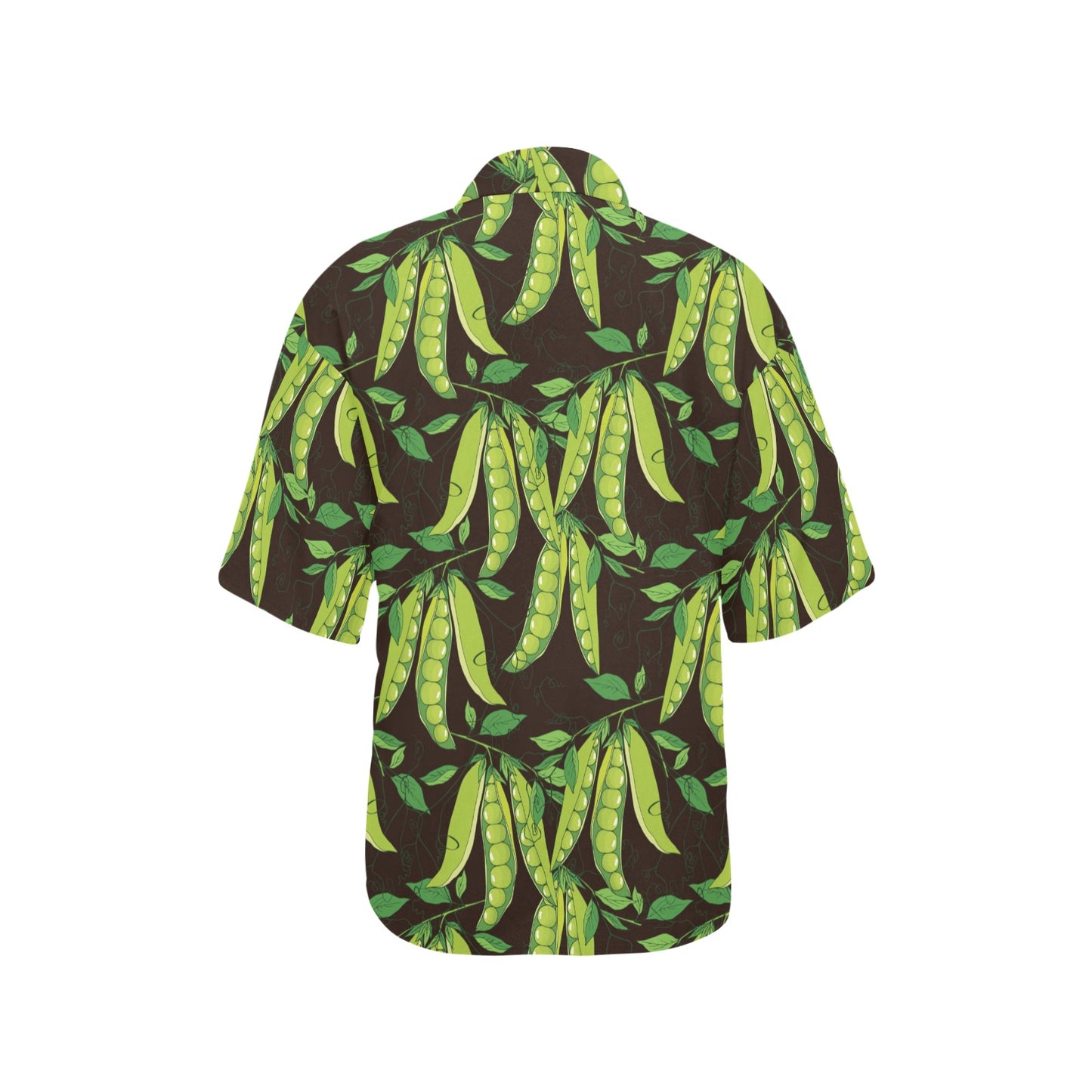 Peas Pattern Print Design A03 Women's Hawaiian Shirt