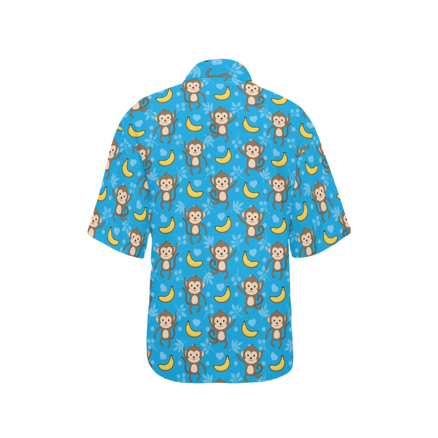 Monkey Pattern Print Design 05 Women's Hawaiian Shirt