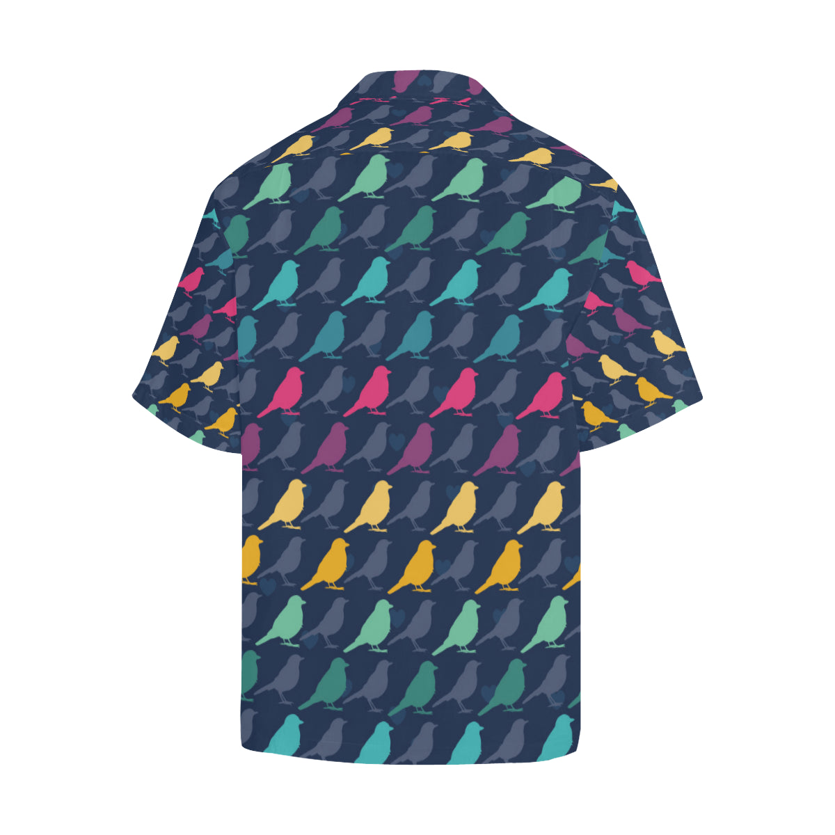 Birds Pattern Print Design 01 Men's Hawaiian Shirt