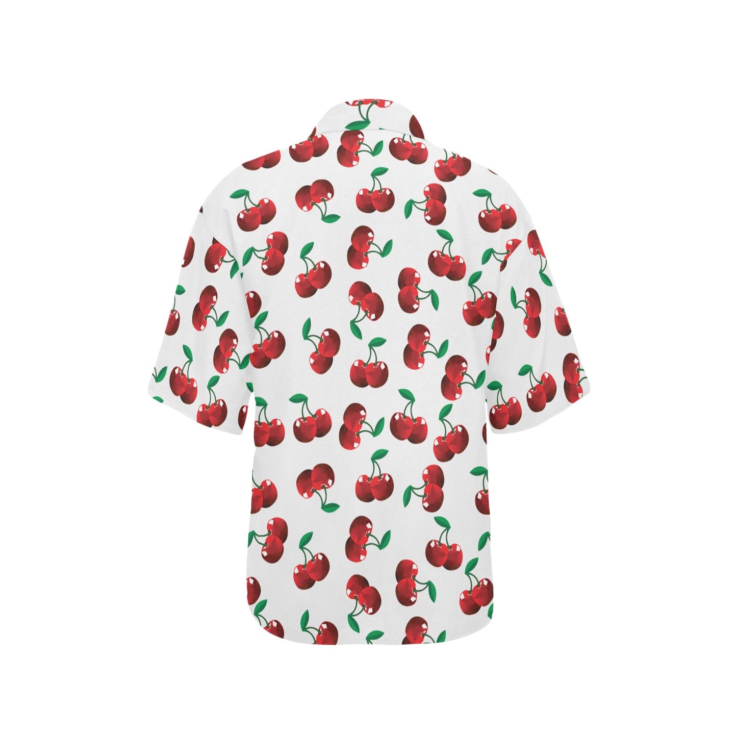 Cherry Pattern Print Design 01 Women's Hawaiian Shirt