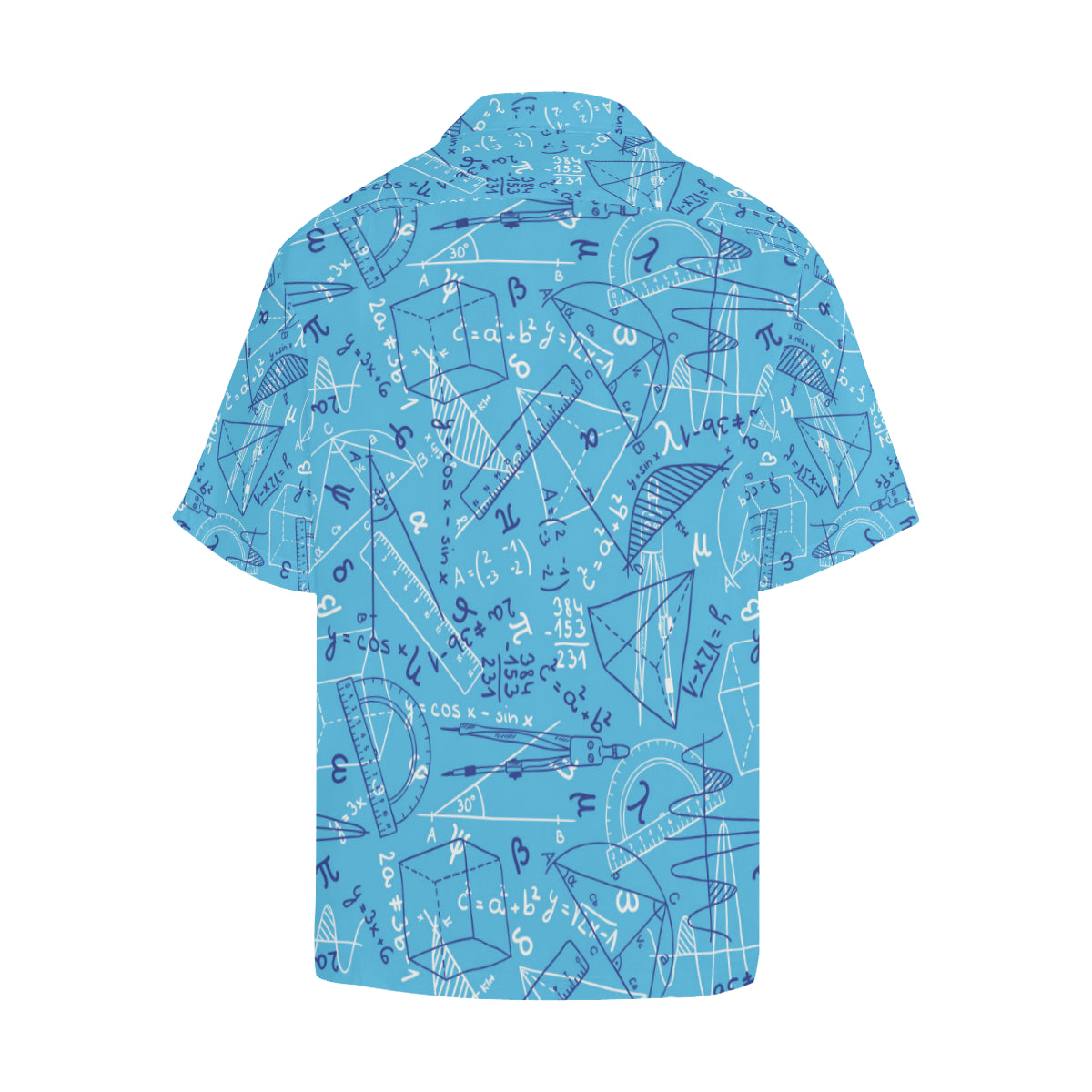 Math Pattern Print Design 02 Men's Hawaiian Shirt