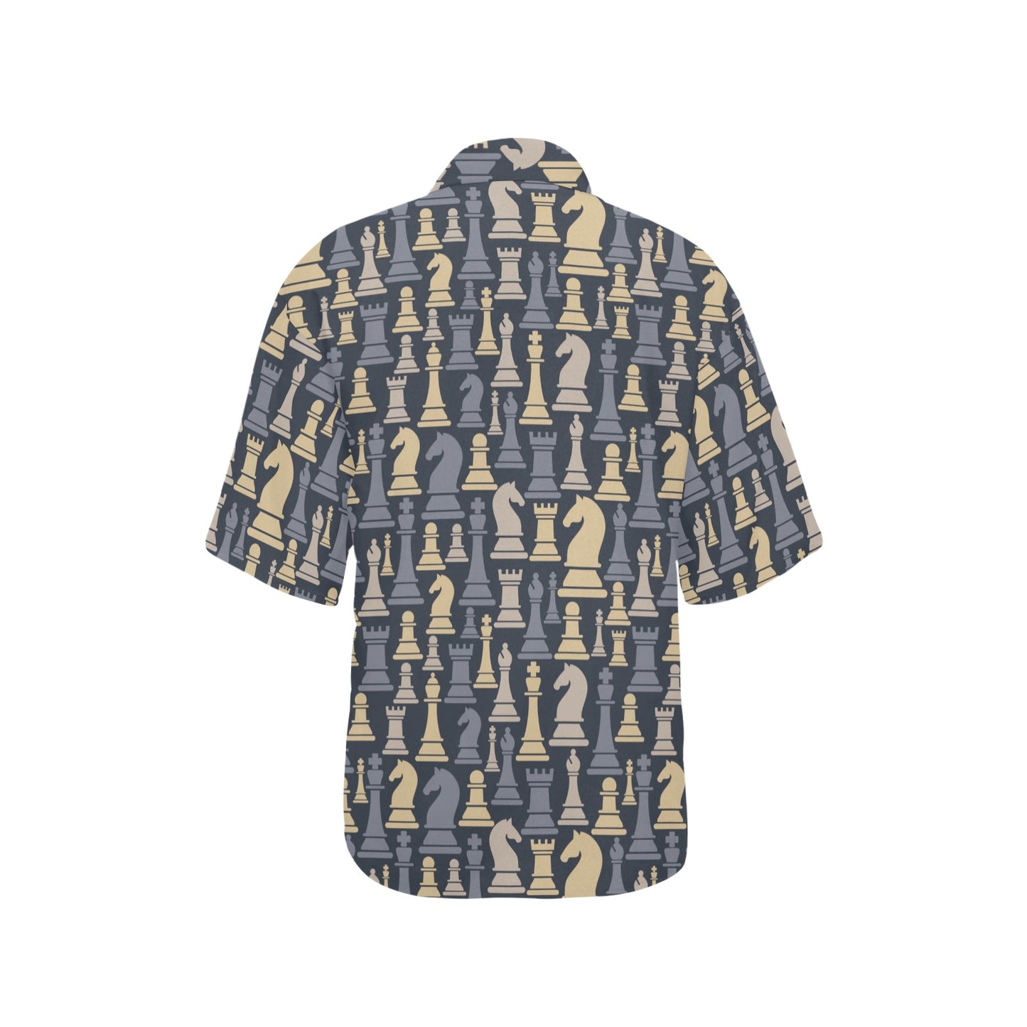 Chess Pattern Print Design 04 Women's Hawaiian Shirt