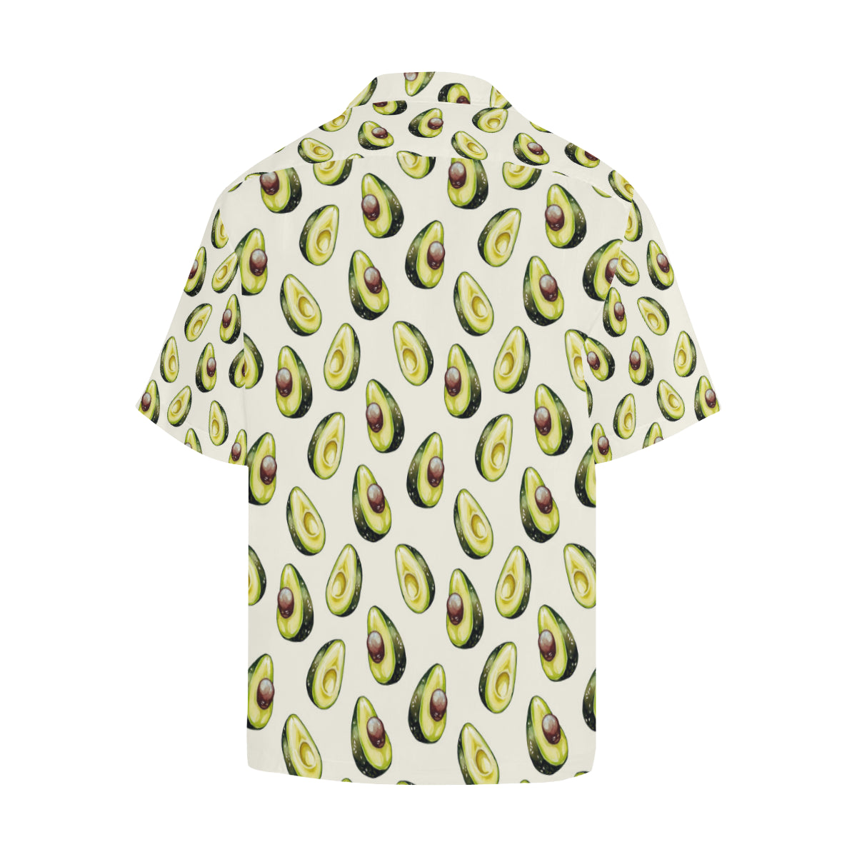 Avocado Pattern Print Design 01 Men's Hawaiian Shirt
