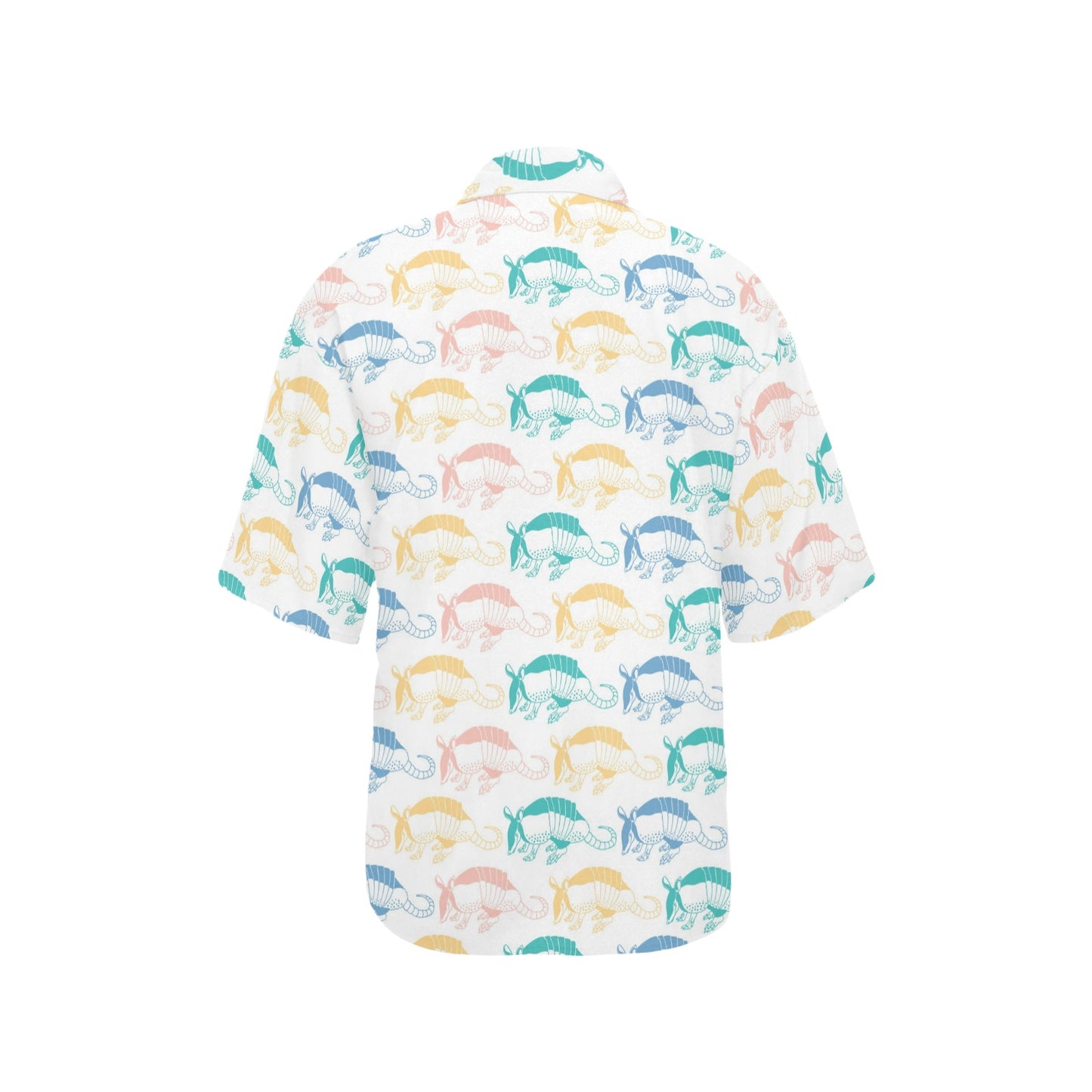 Armadillo Pattern Print Design 05 Women's Hawaiian Shirt