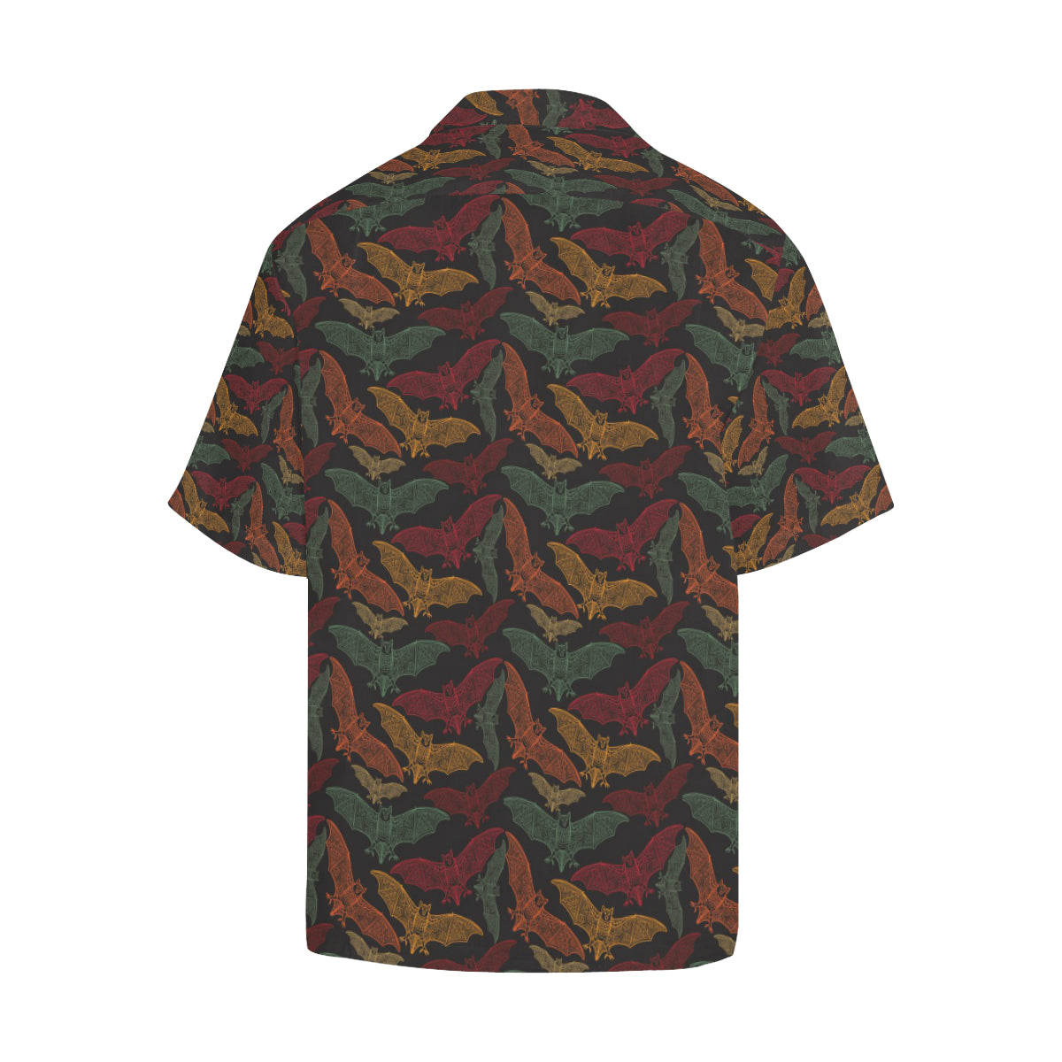 Bat Tribal Pattern Print Design 03 Men's Hawaiian Shirt