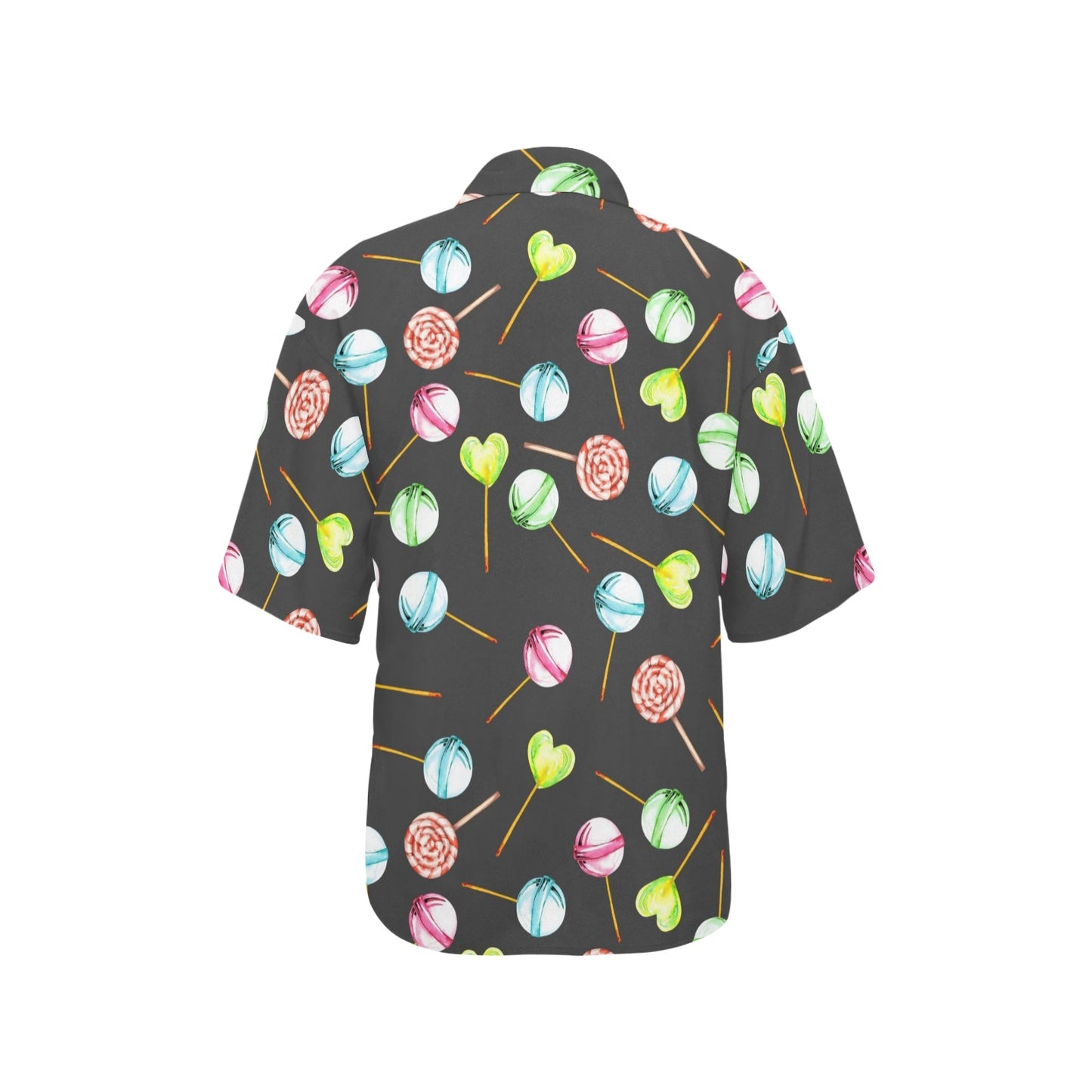 Lollipop Pattern Print Design LL02 Women's Hawaiian Shirt