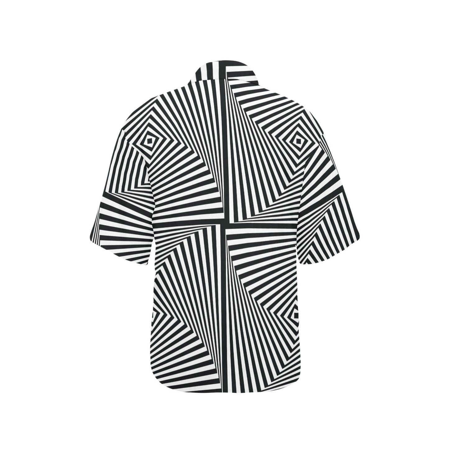 Vortex Print Design LKS302 Women's Hawaiian Shirt
