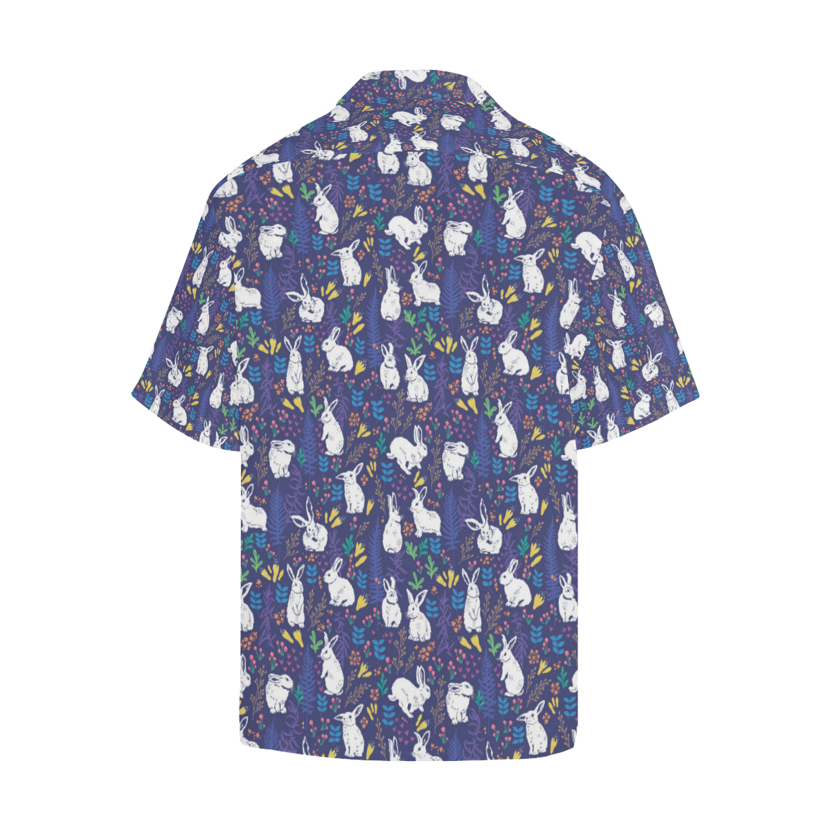 Bunny Pattern Print Design 01 Men's Hawaiian Shirt