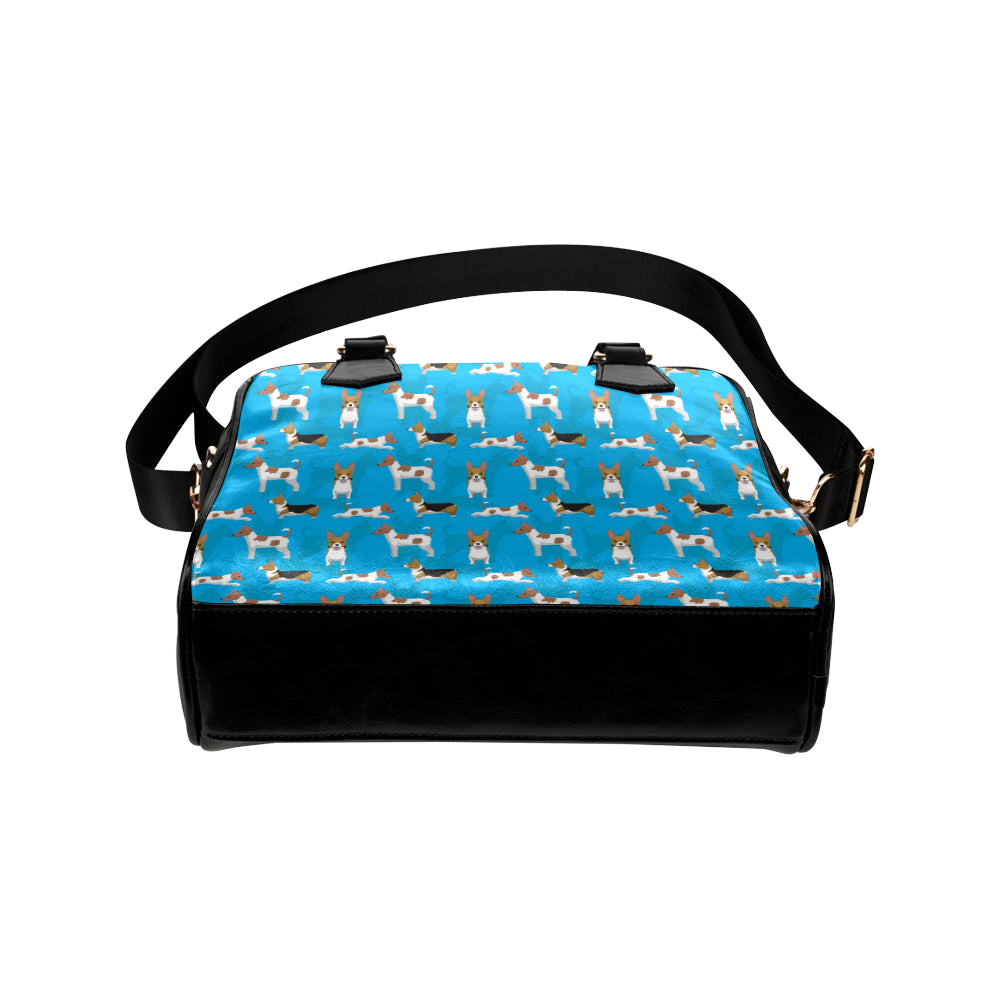 Cardigan Welsh Corgis Pattern Print Design 01 Shoulder Handbag