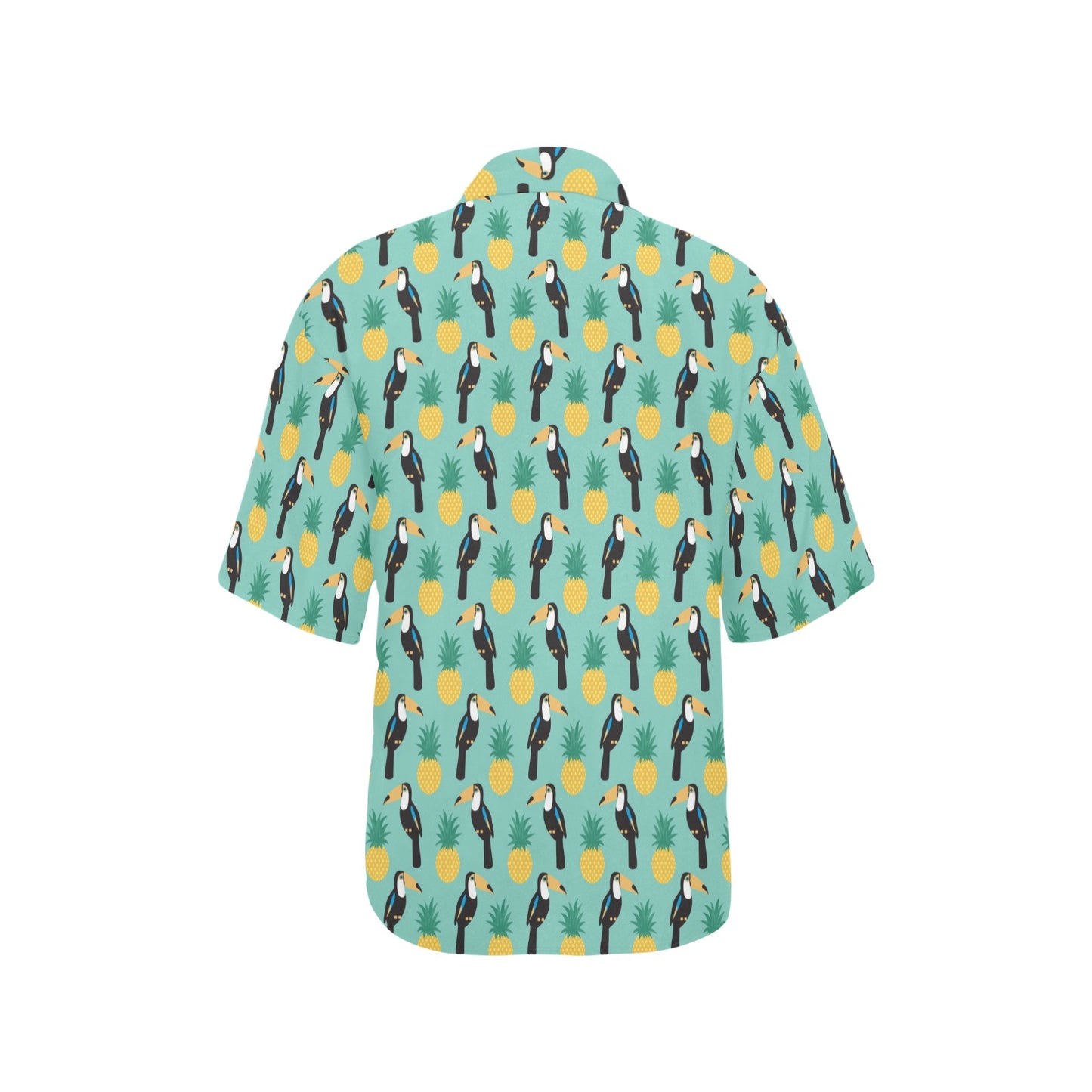 Toucan Print Design LKS301 Women's Hawaiian Shirt