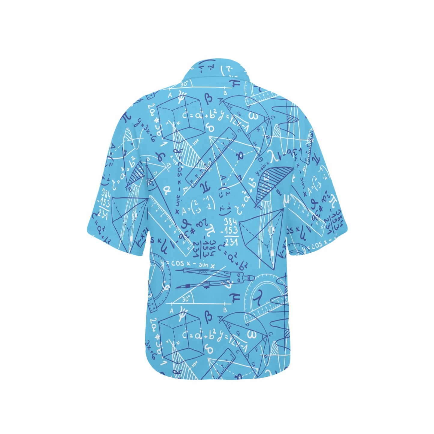 Math Pattern Print Design 02 Women's Hawaiian Shirt