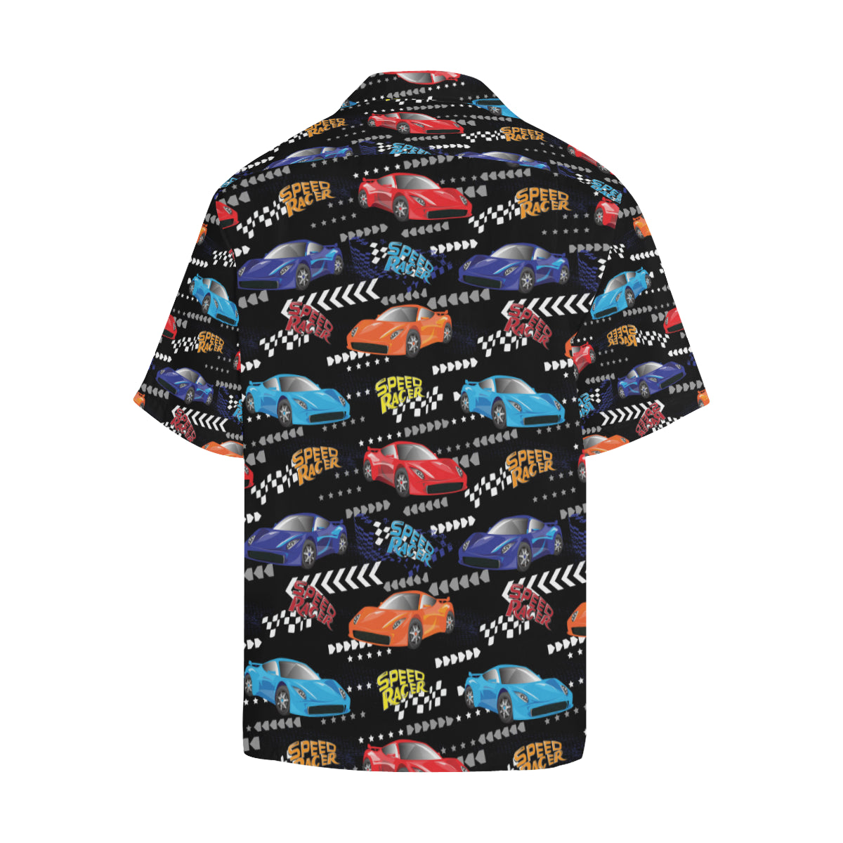 Racing Pattern Print Design A05 Men's Hawaiian Shirt