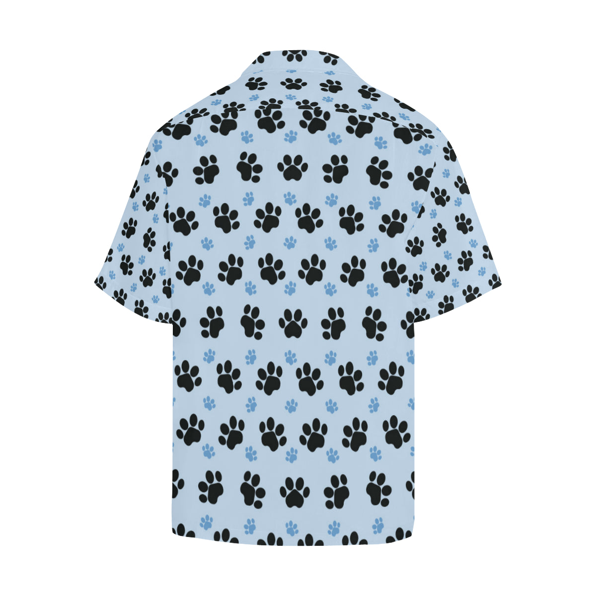 Paw Pattern Print Design A04 Men's Hawaiian Shirt