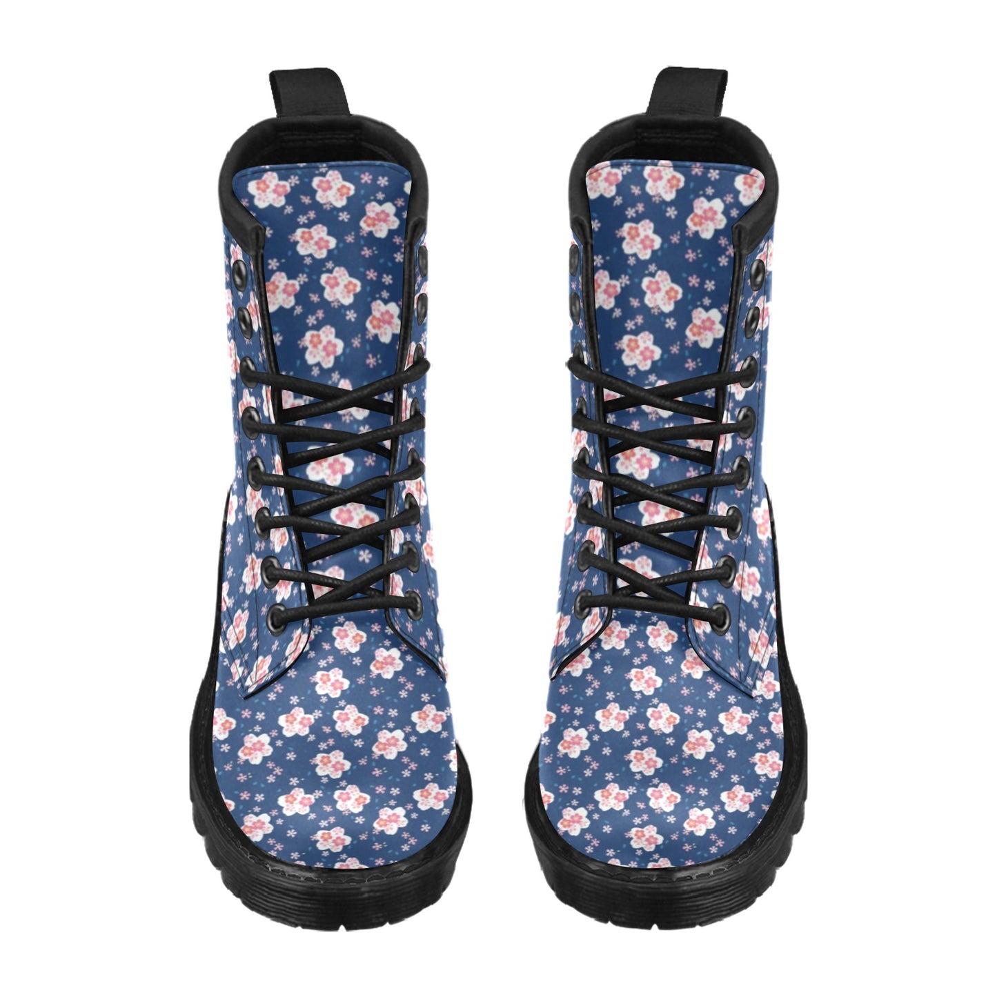Sakura Print Design LKS306 Women's Boots