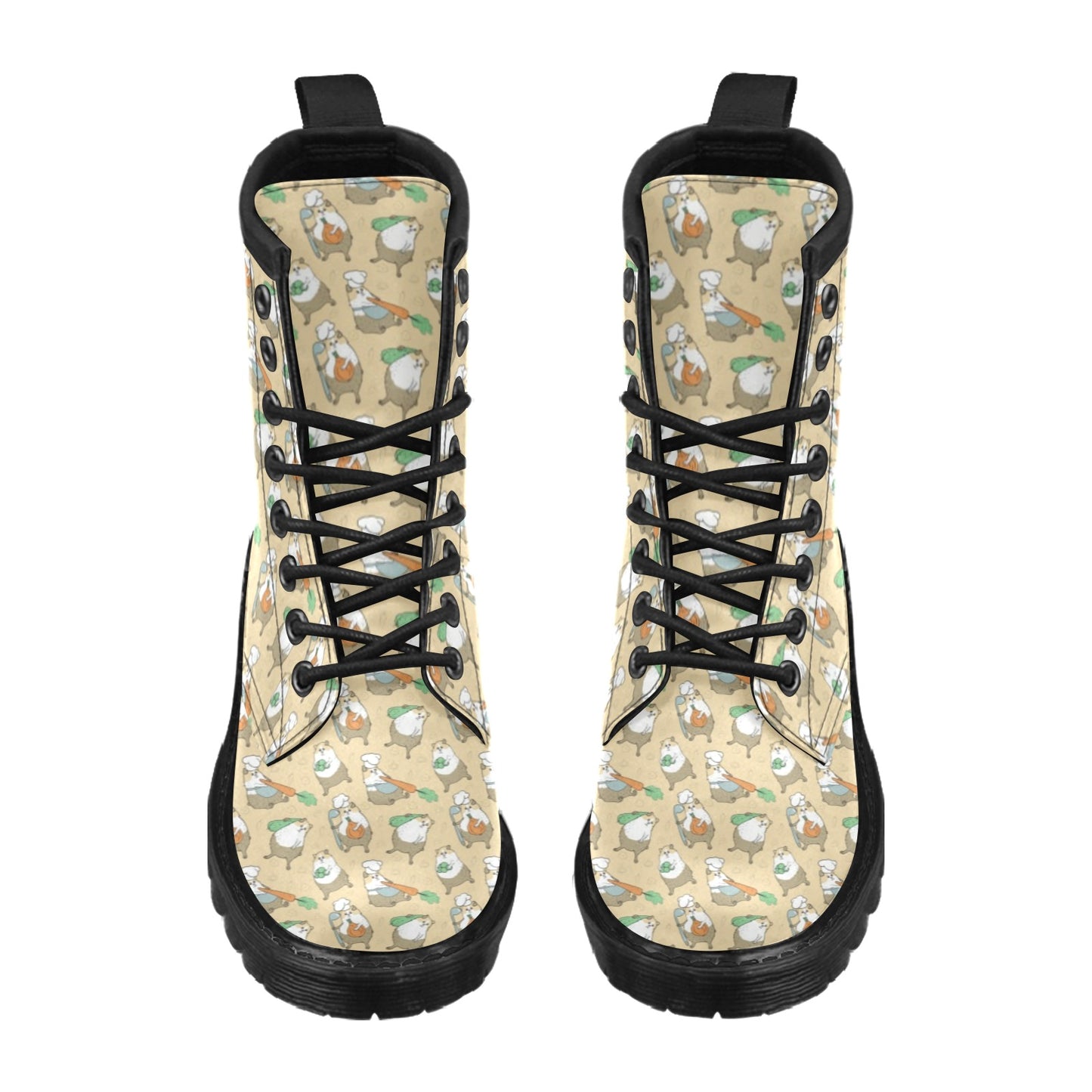 Guinea Pig Print Design LKS401 Women's Boots