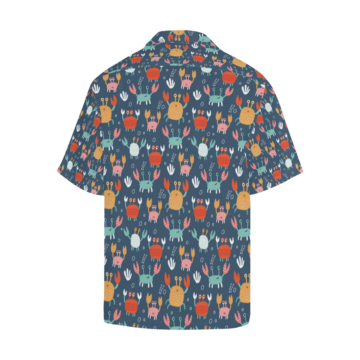 Crab Pattern Print Design 05 Men's Hawaiian Shirt