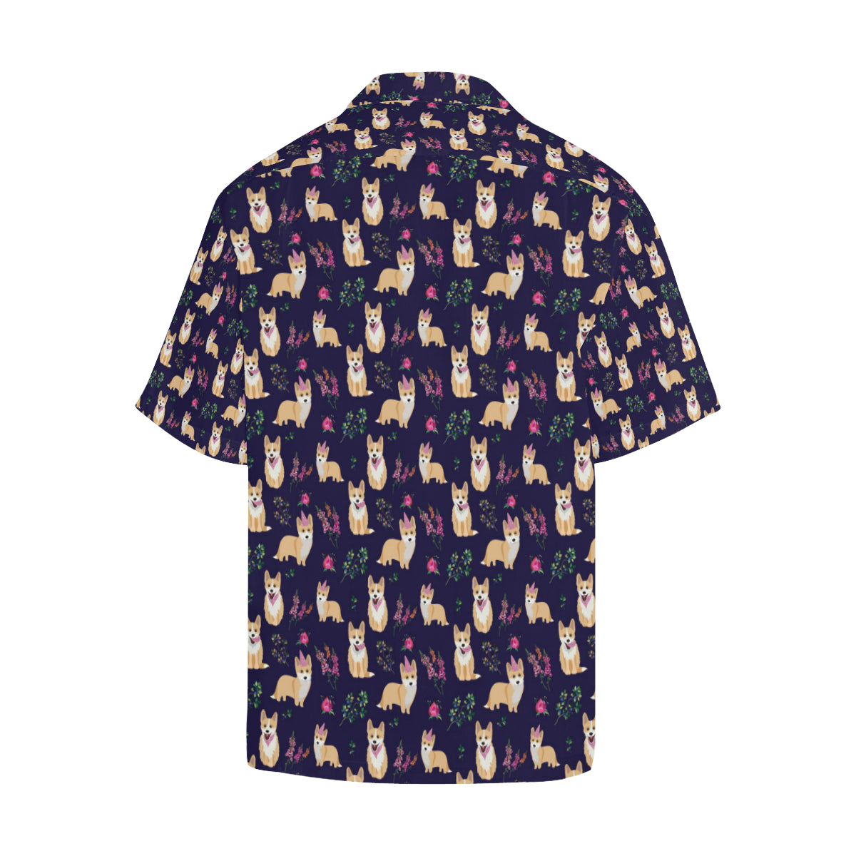 Pembroke Welsh Corgis Pattern Print Design A06 Men's Hawaiian Shirt