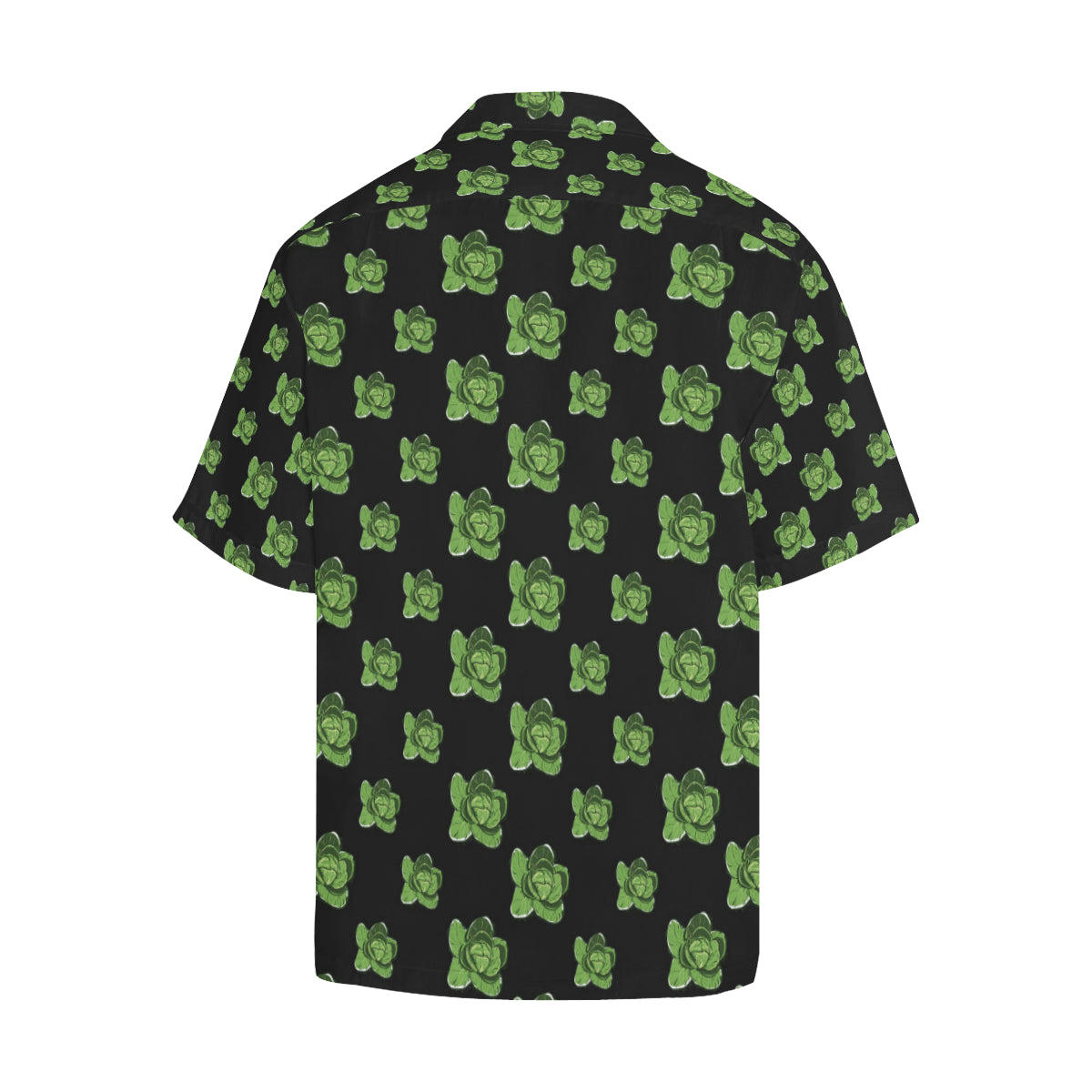 Cabbage Pattern Print Design 03 Men's Hawaiian Shirt